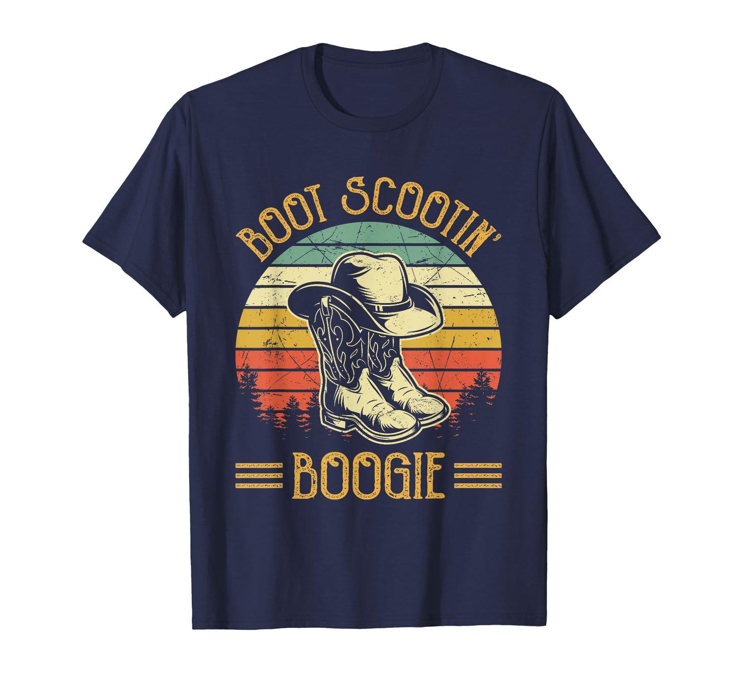 Cowboy Boots Boot Scootin’ Boogie TShirt Southern Western T-Shirt