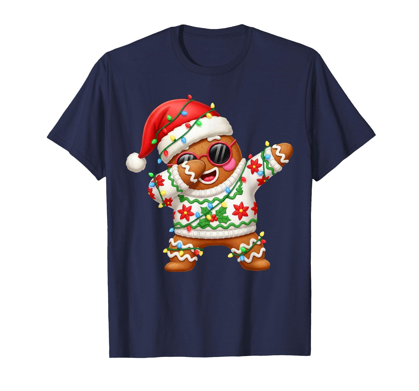 Christmas Squad Santa Dabbing Elf Family Matching Boys Girls T-Shirt