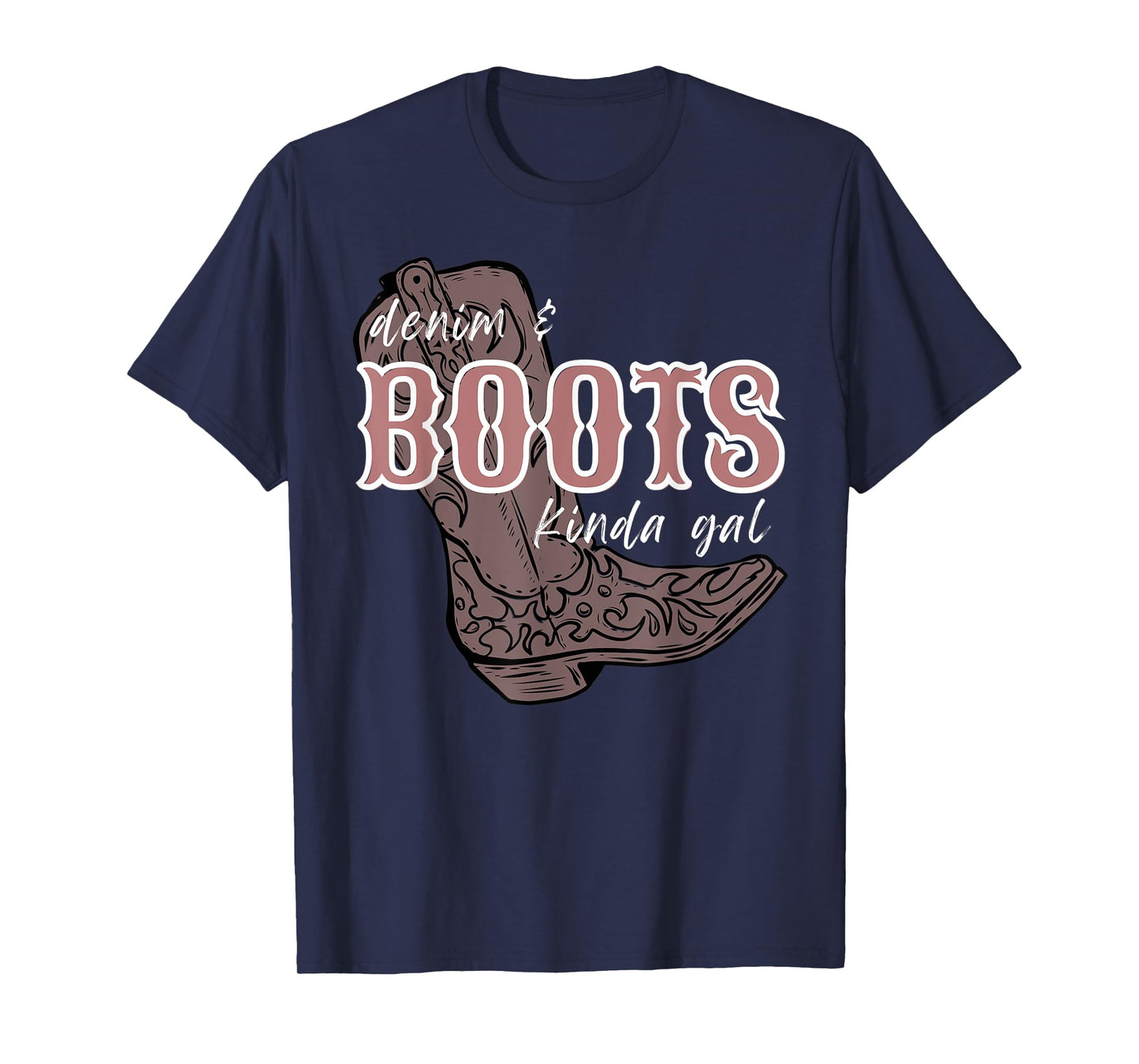 Denims and Boots kinda gals, country western farm boho Teen T-Shirt