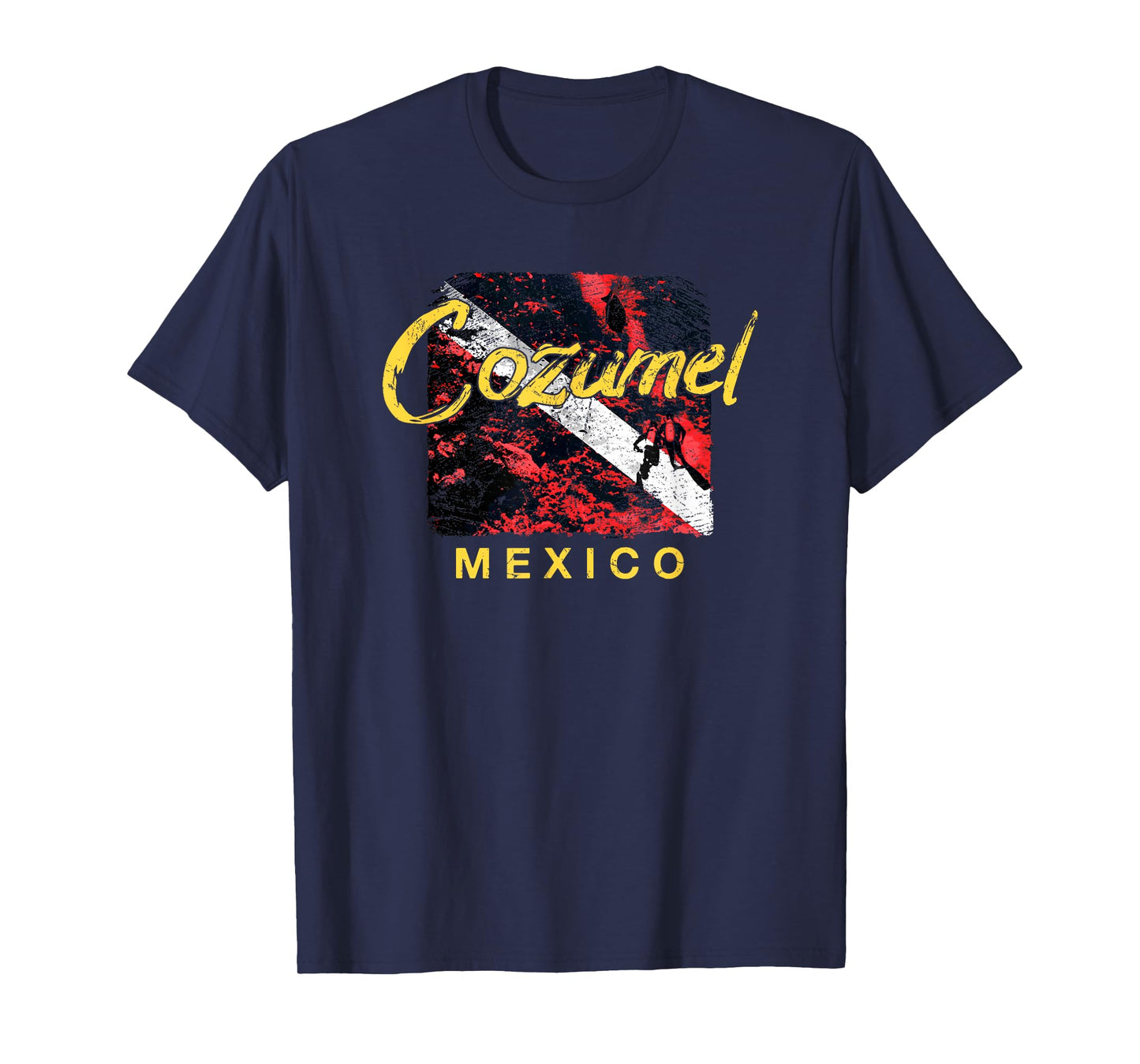Cozumel DIVE Mexico SCUBA Diving T Shirt T-Shirt