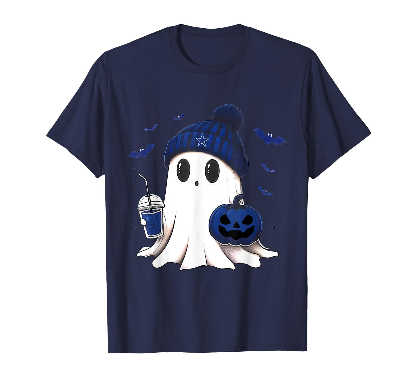 Vintage Dallas Ghost Halloween For Women Men Kids T-Shirt