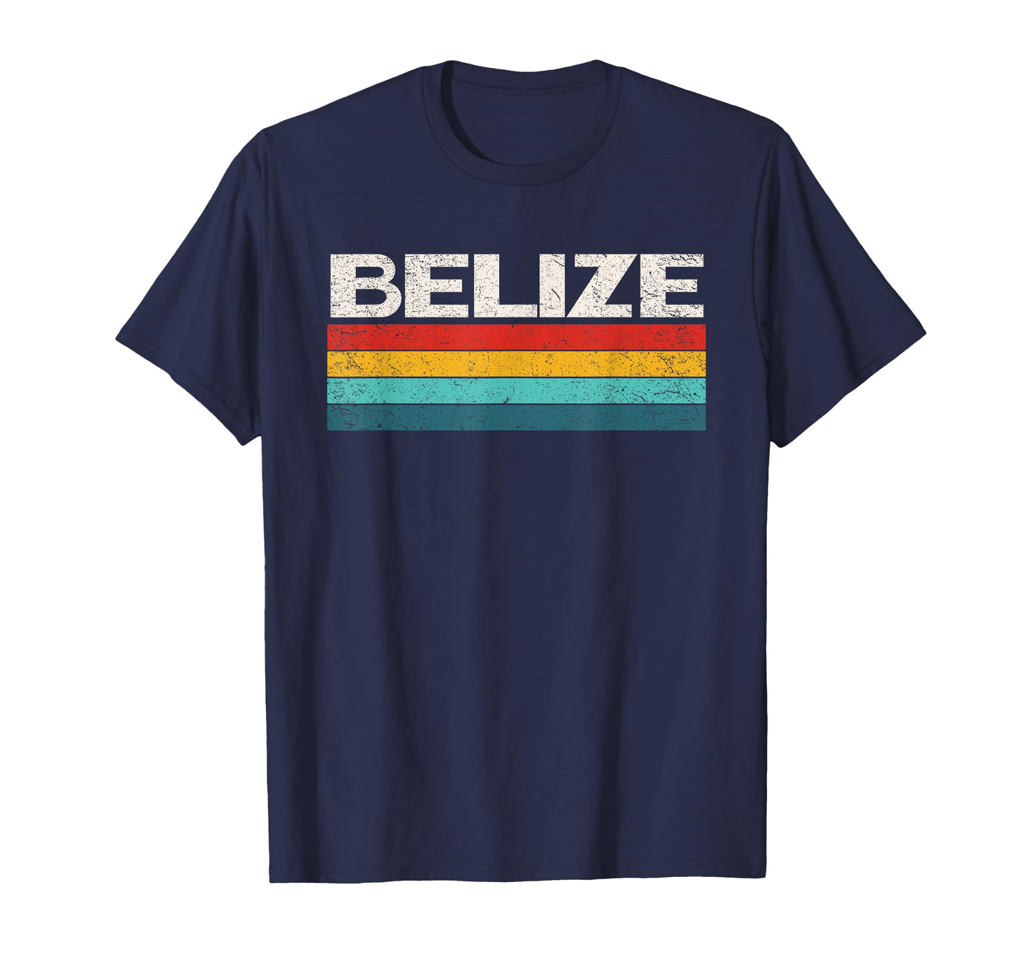 Belize Retro Love 70s Vintage Belize Graphic T-Shirt