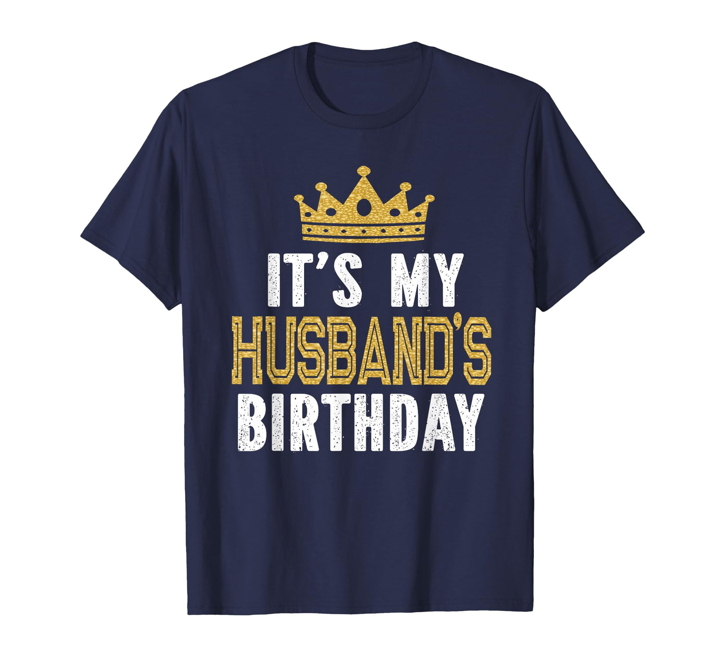 It's My Husband's Birthday Party Family Matching T-Shirt Small