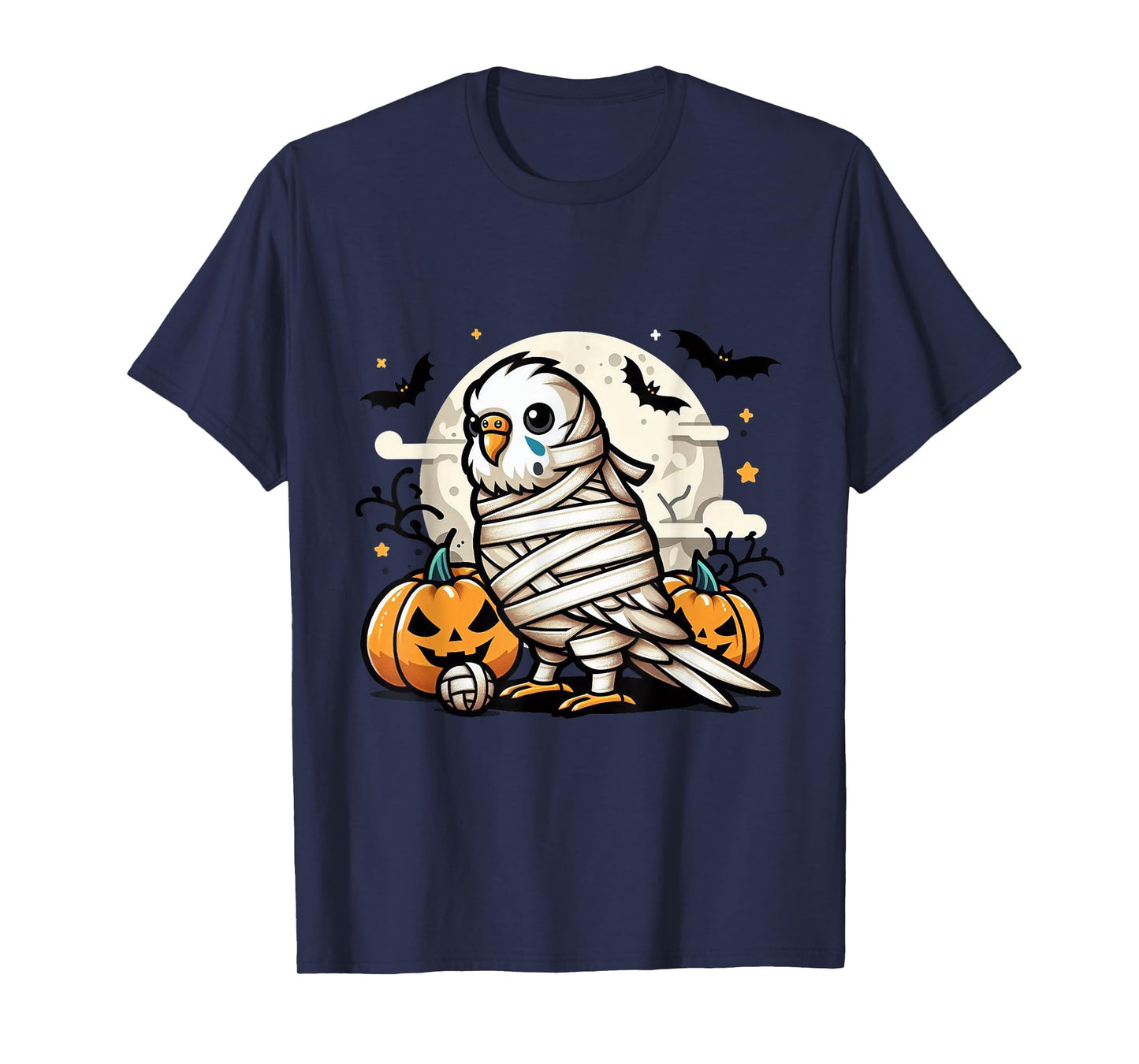 spooky Budgie mummy T-Shirt