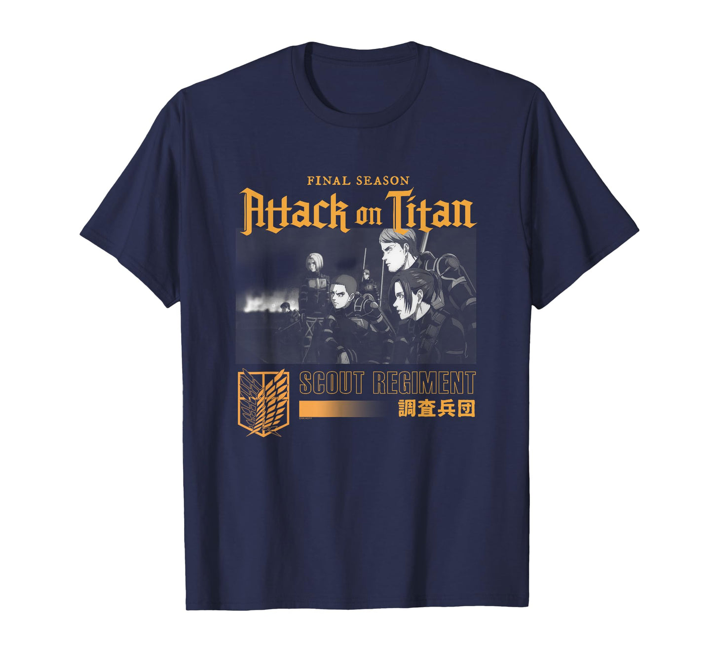 Attack on Titan Season 4 Scout Regiment Still Anime T-Shirt