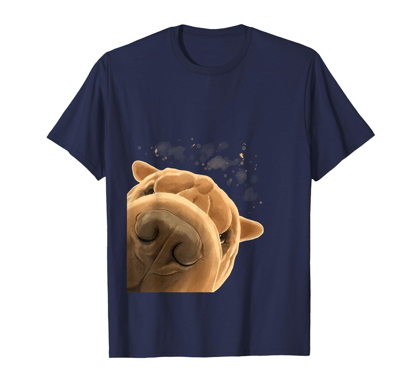 Funny Dog Shar Pei T-Shirt for Men Women Kids