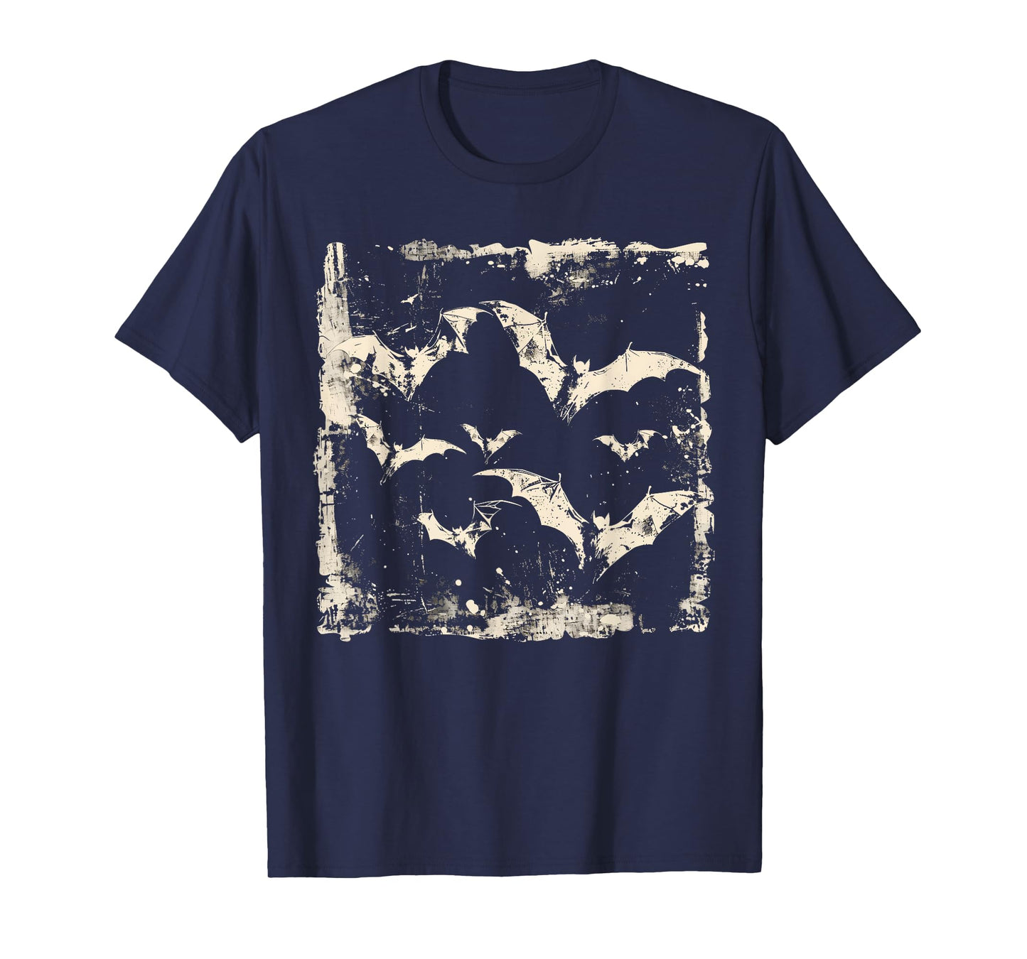 Bats Vampire Horror Spooky Scary Halloween Goth Aesthetic T-Shirt