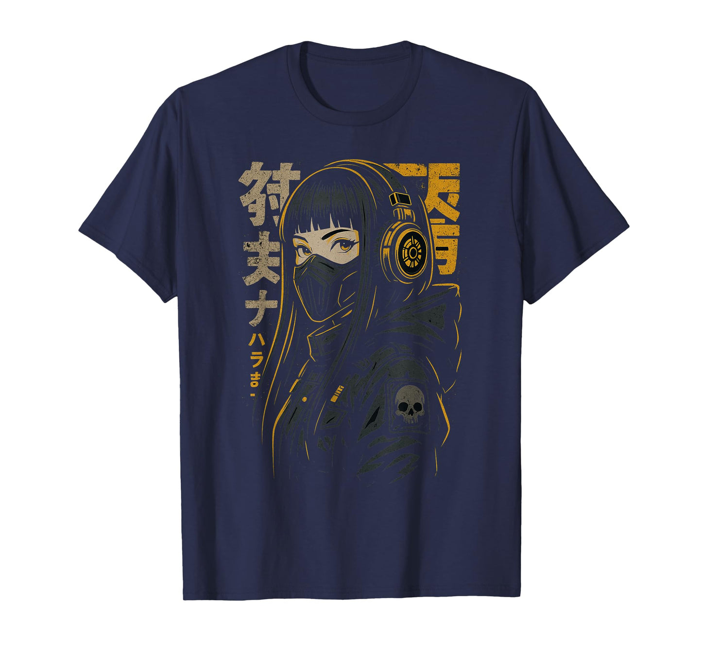 Japanese Streetwear Futuristic Retro Techwear | Anime Manga T-Shirt