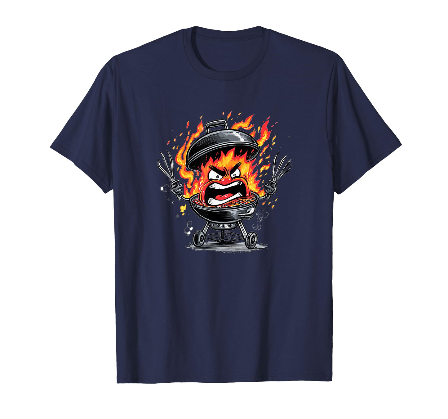 BBQ Grill for Flames and Beef Season Lovers T-Shirt