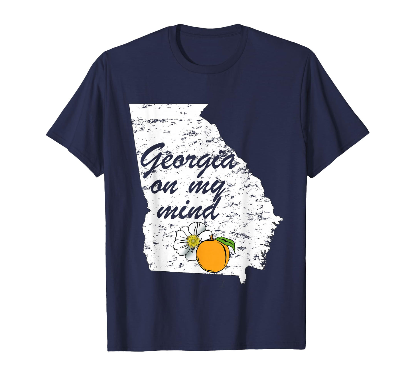 Georgia On My Mind T-Shirt Atlanta Peach State Southern T-Shirt