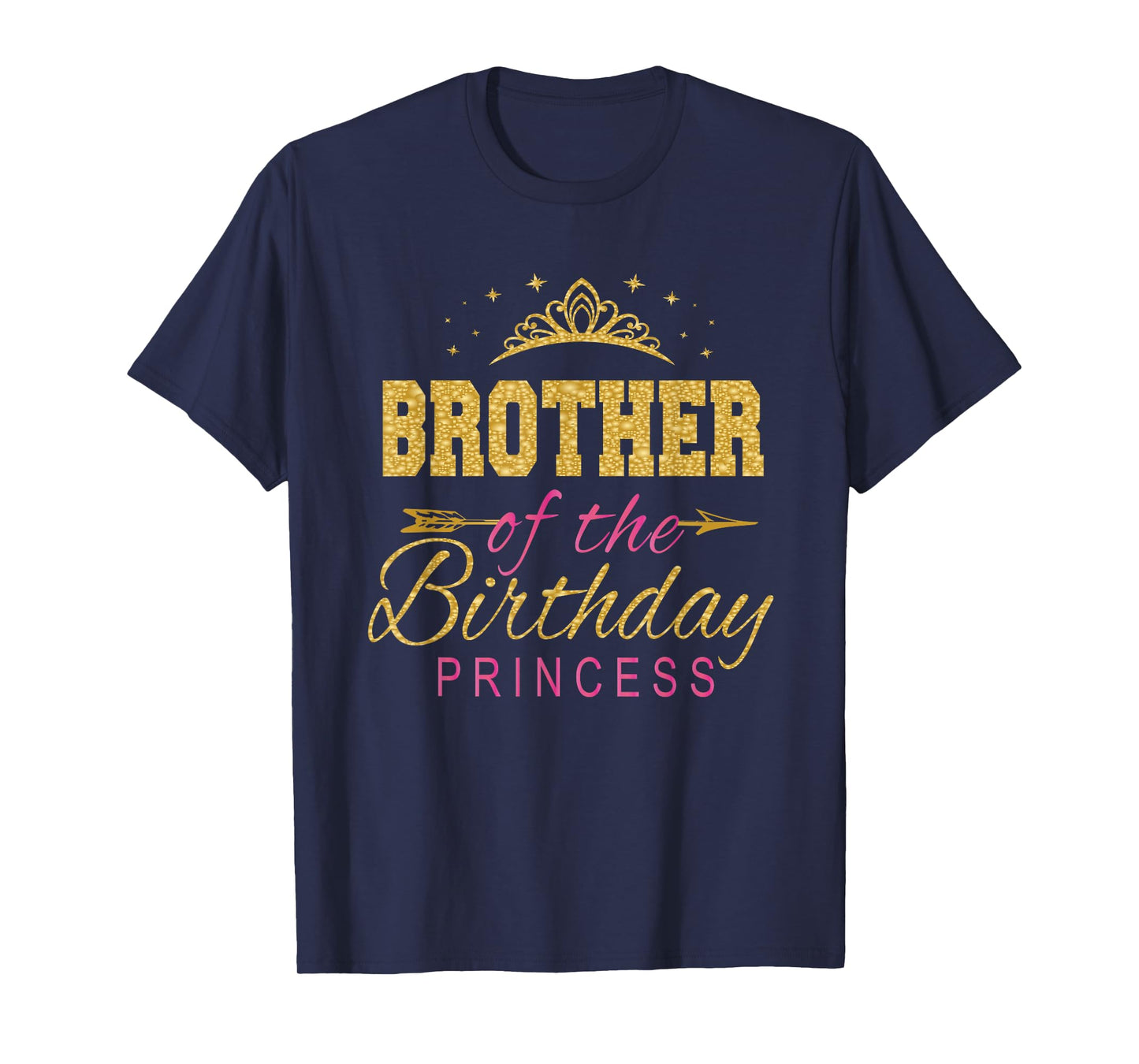 Brother of The Birthday Princess Girls Party T-Shirt