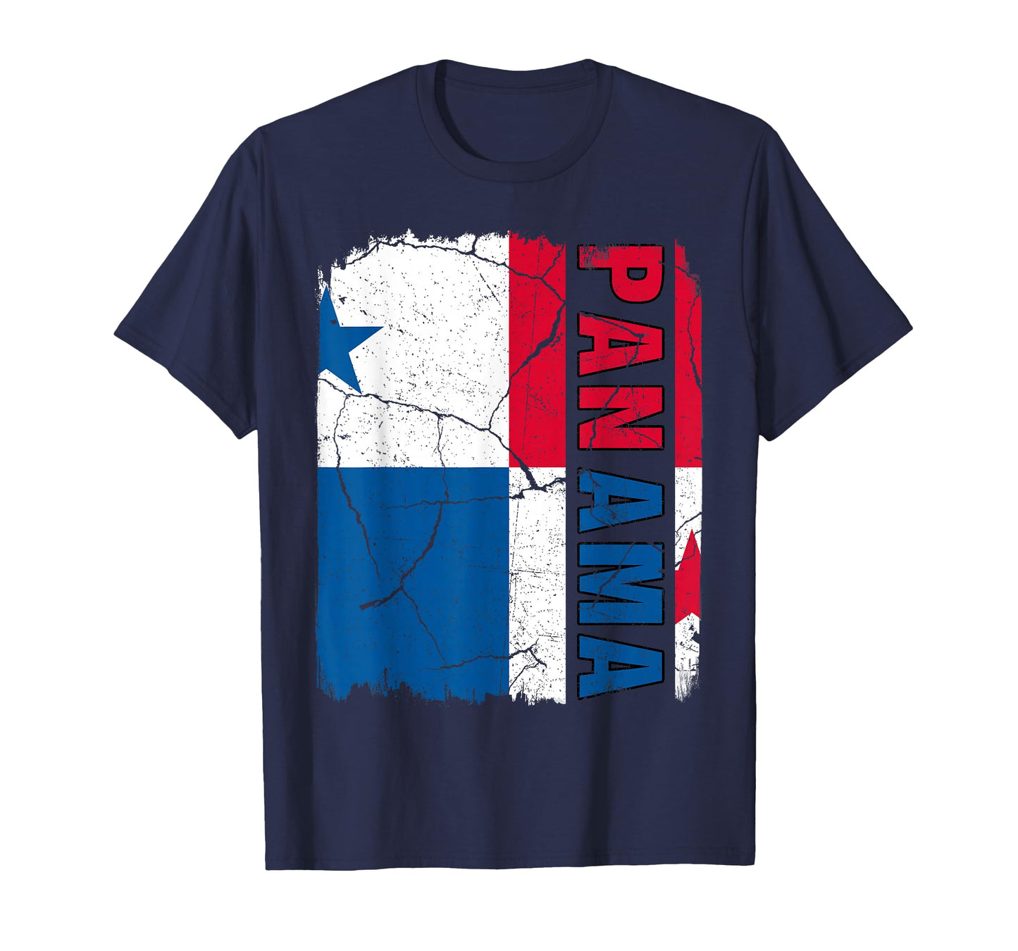 Vintage Panamanian Flag Panama Pride Roots Heritage Gift T-Shirt