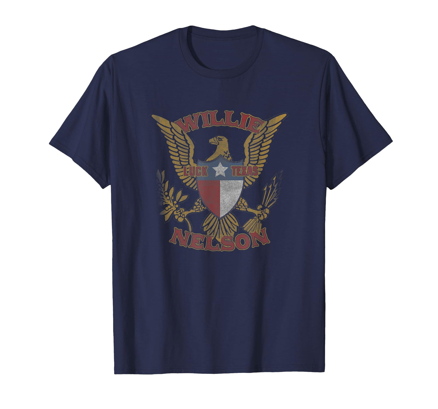 Official Willie Nelson Luck Texas T-Shirt