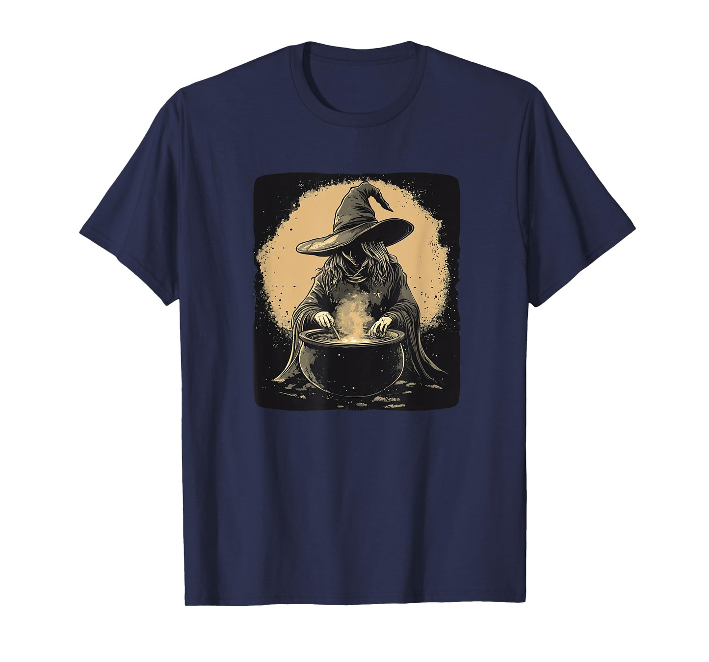 Nice Witch’s Funny Cauldron with Magic Potions T-Shirt
