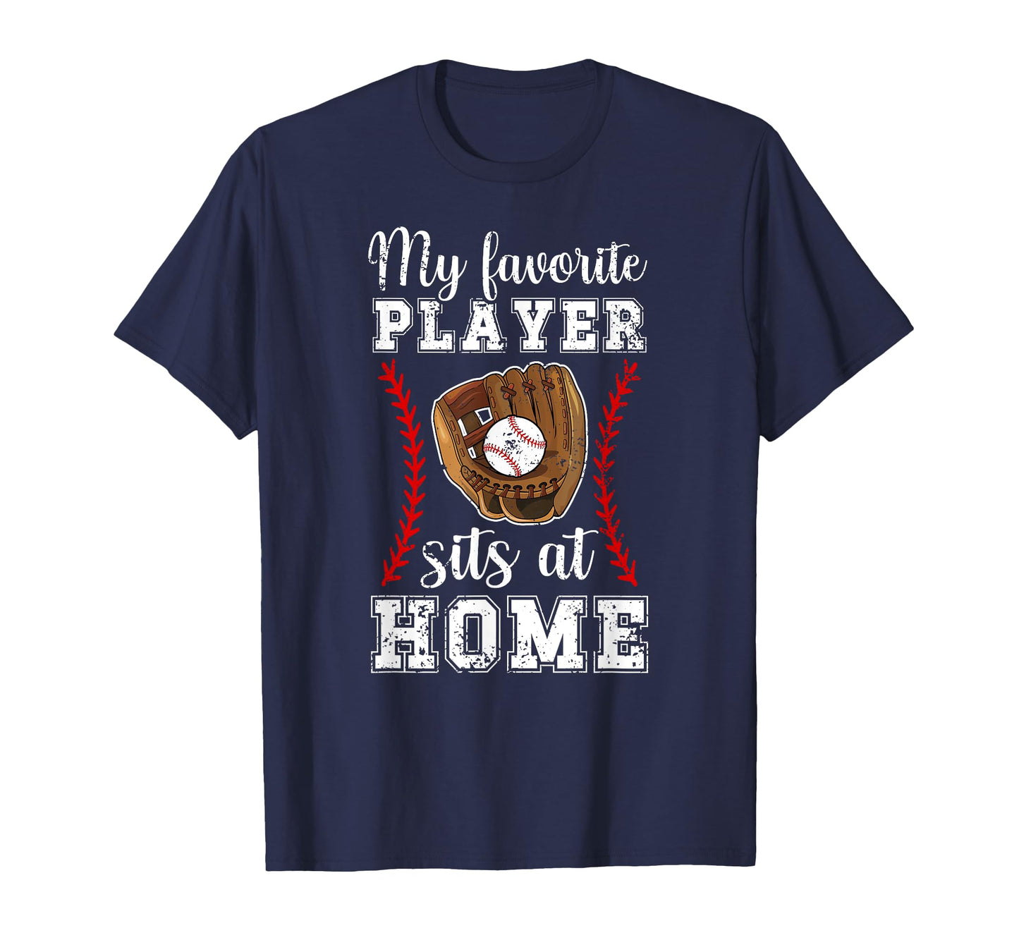 at Home Baseball Catcher Mom of A Baseball Catcher Mother T-Shirt