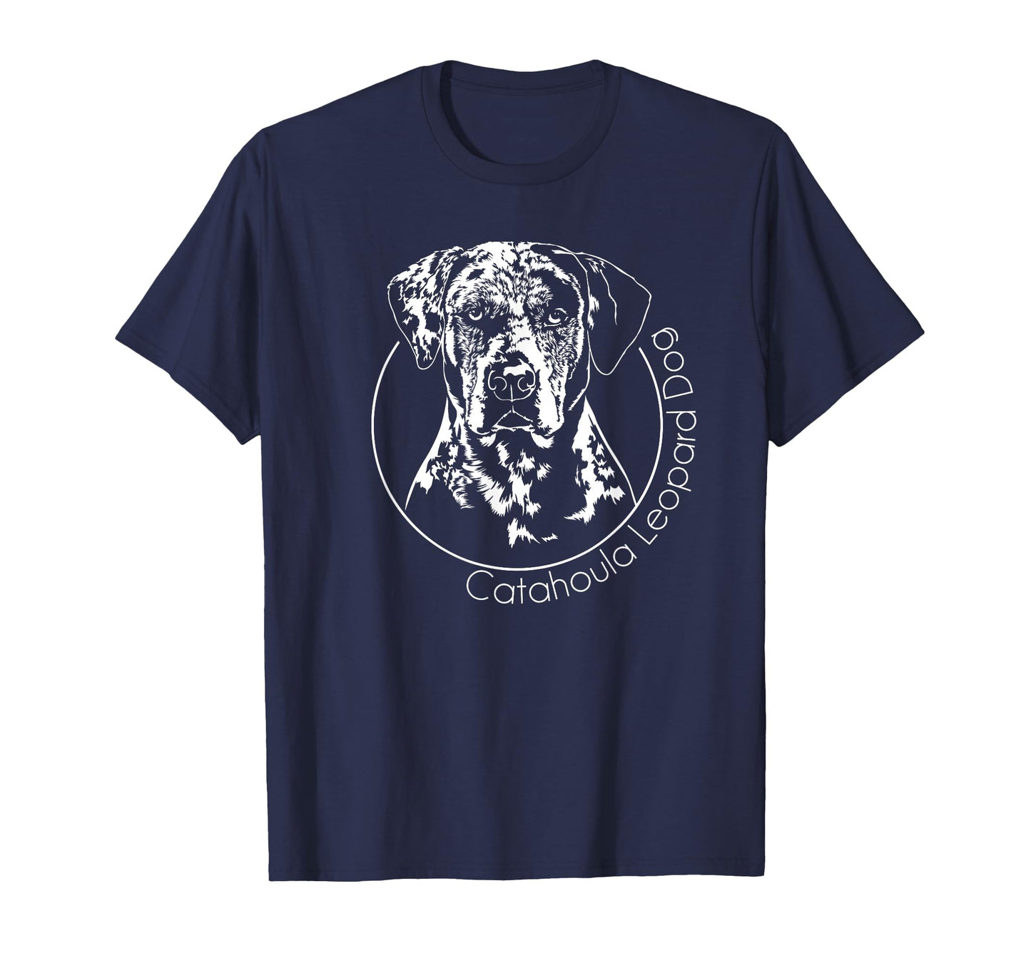 Louisiana Catahoula Leopard Dog Portrait T-Shirt