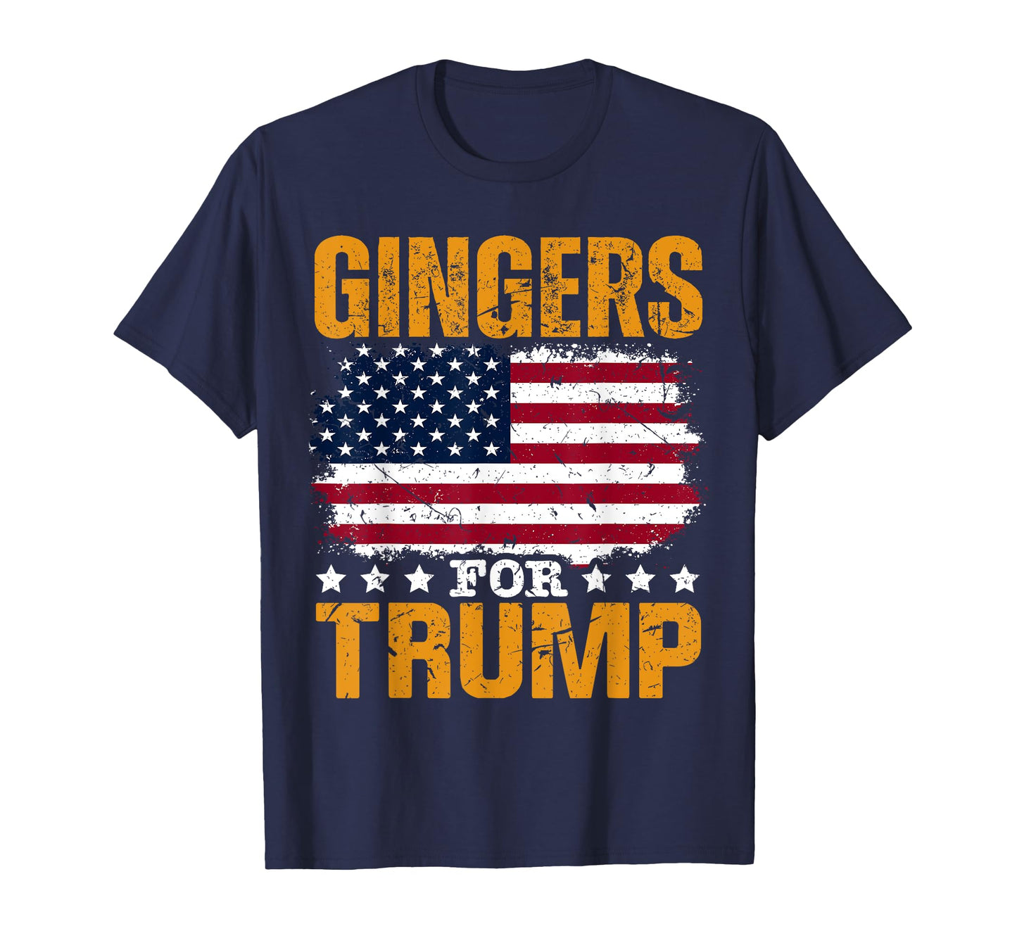 Gingers for Trump Patriotic T-Shirt