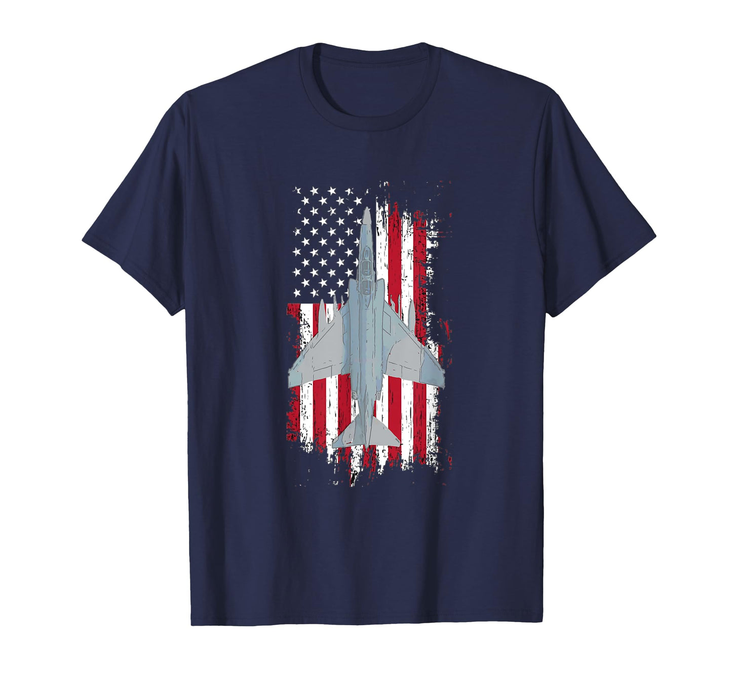 F-4 Phantom American Flag Military Aviation Shirt Women Men T-Shirt