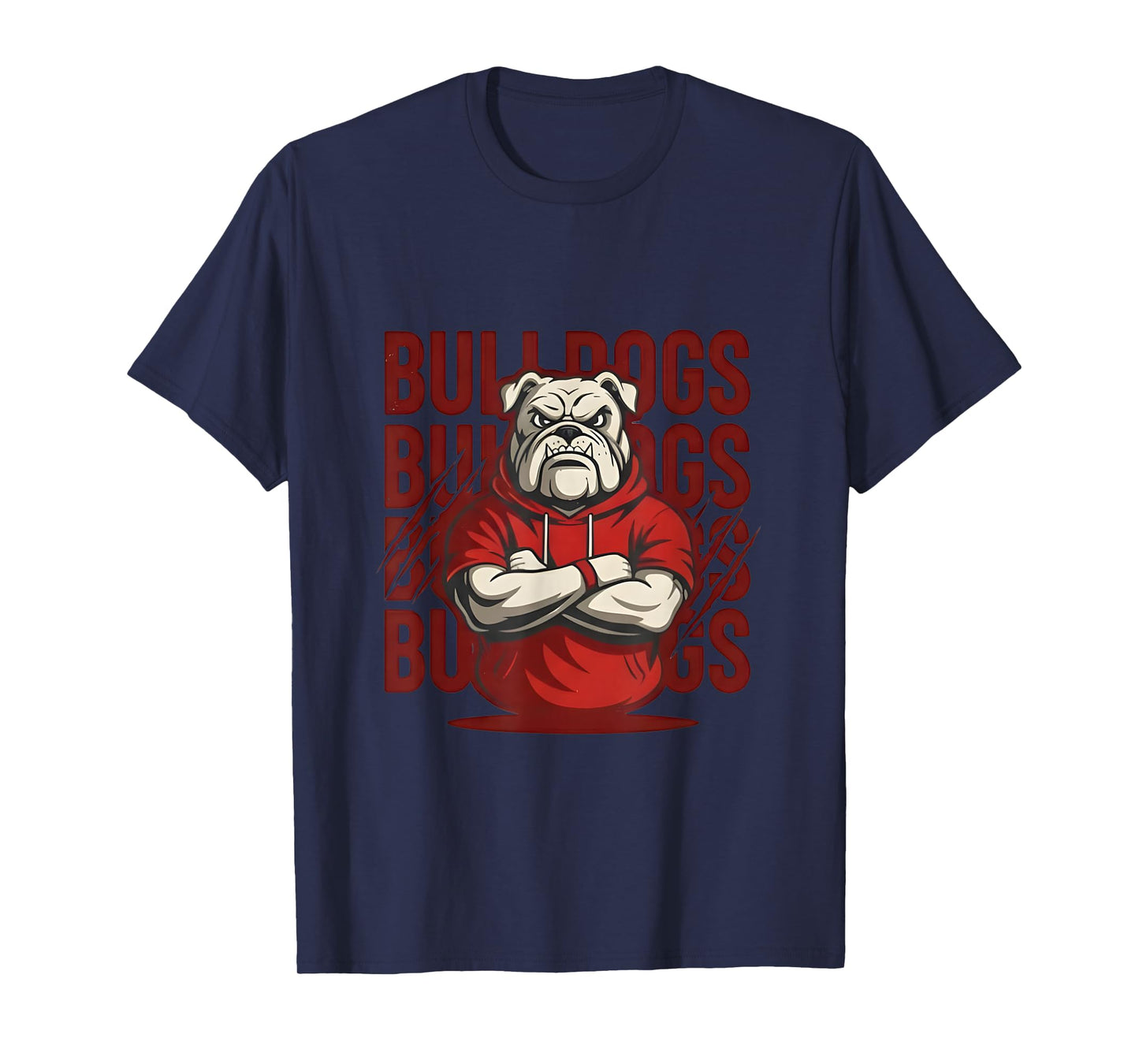 Bulldog Retro for Men Women Boys Kids T-Shirt