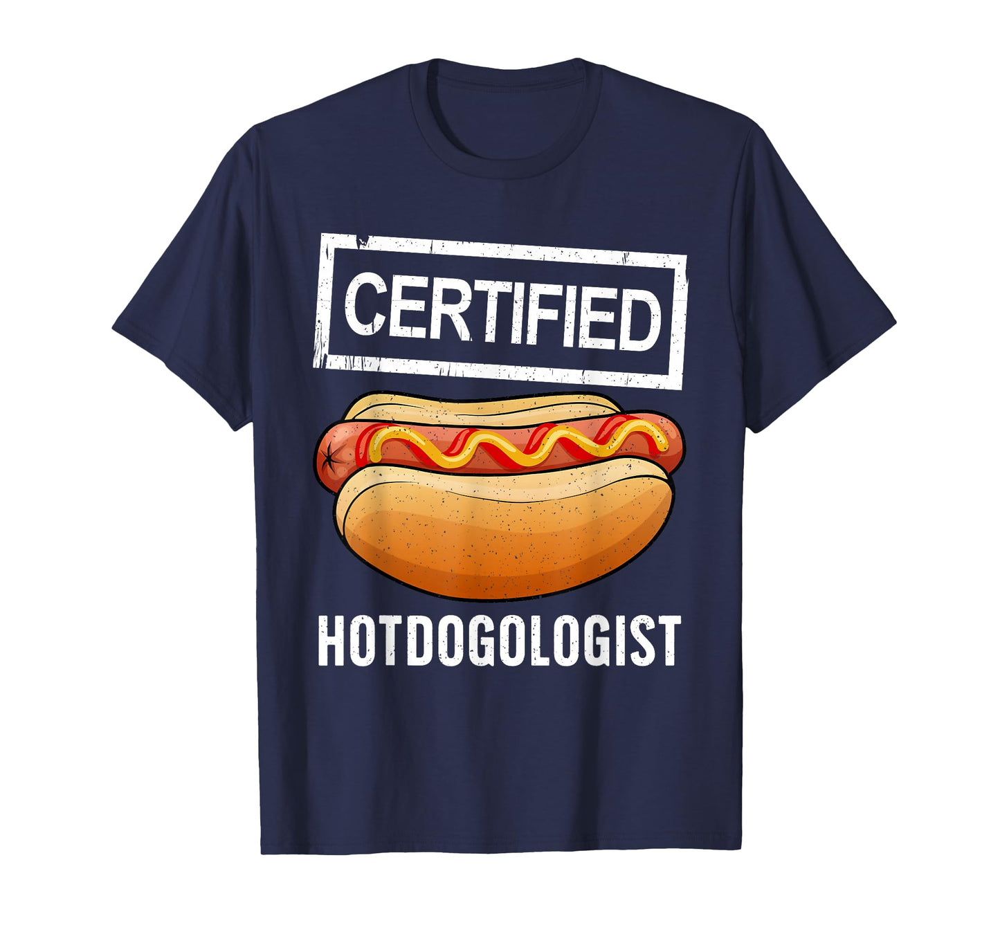 Cool Hotdog Outfit for Men Women Adult Hotdog Hot Dog Lover T-Shirt