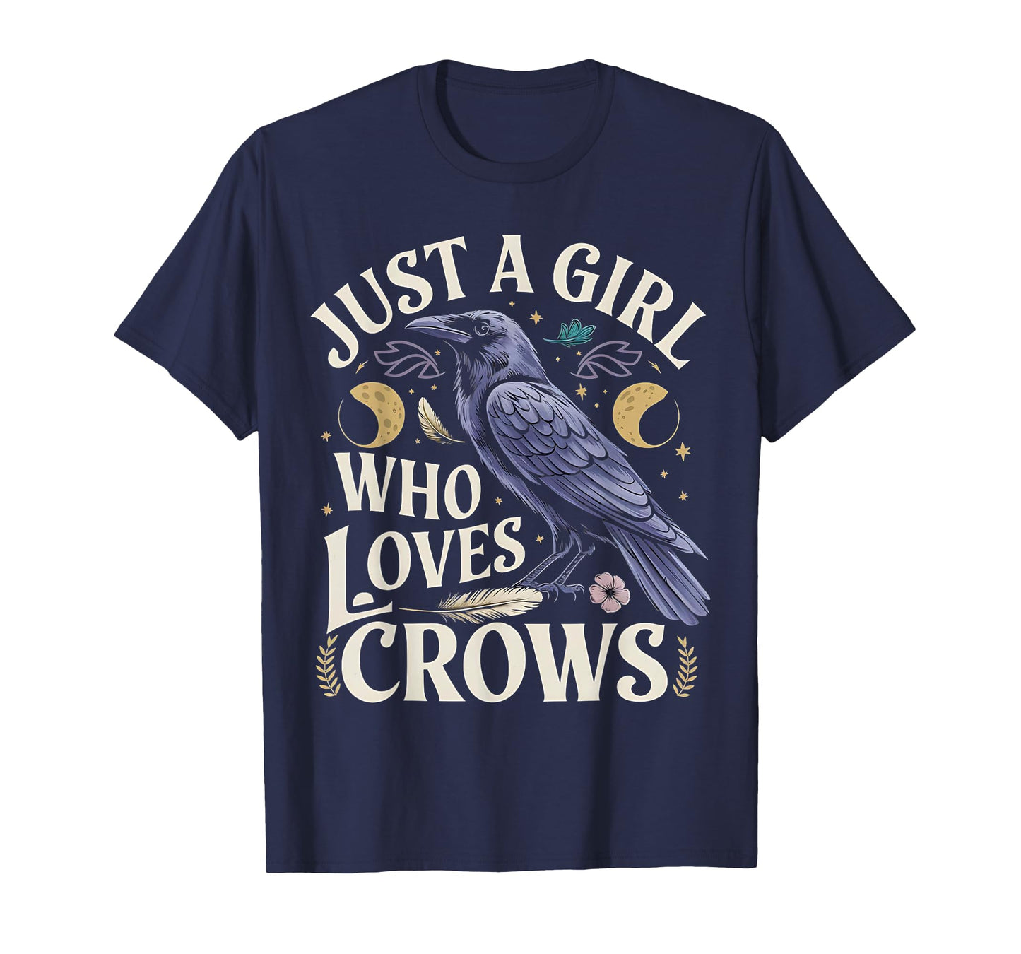 Just A Girl Who Loves Crows T-Shirt