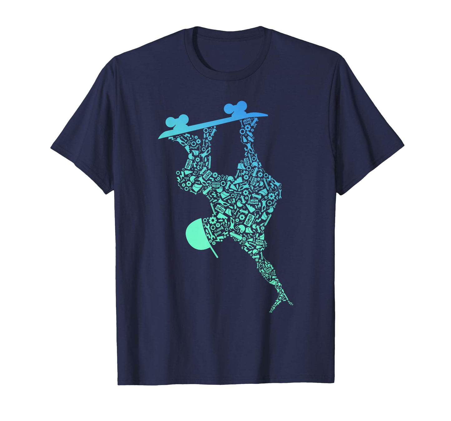 Skateboarding Apparel Kids Girls Boys Skater Gear Skateboard T-Shirt