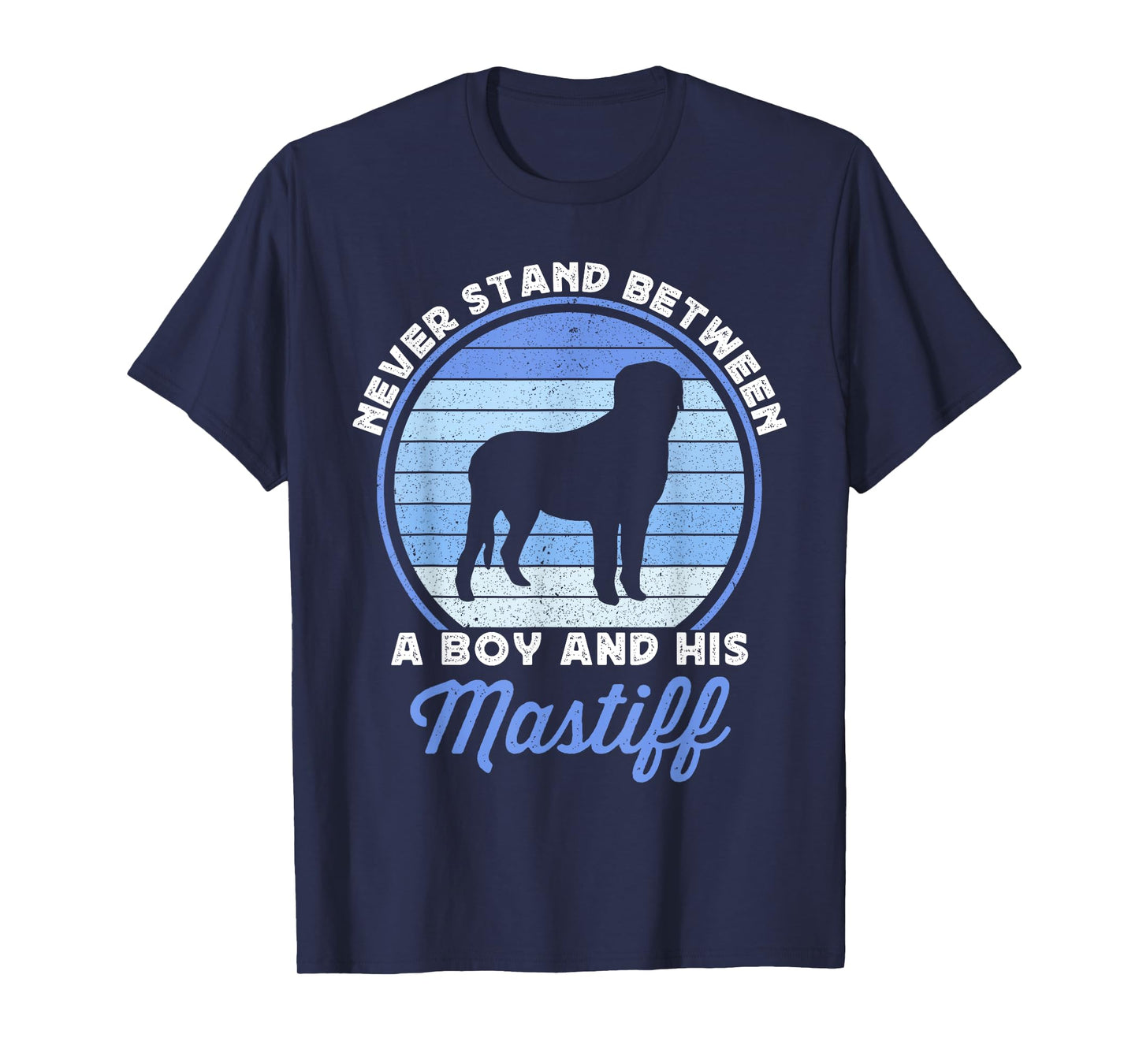 Boys English Mastiff For Kids Boy Mastiffs Dog Lover Funny T-Shirt