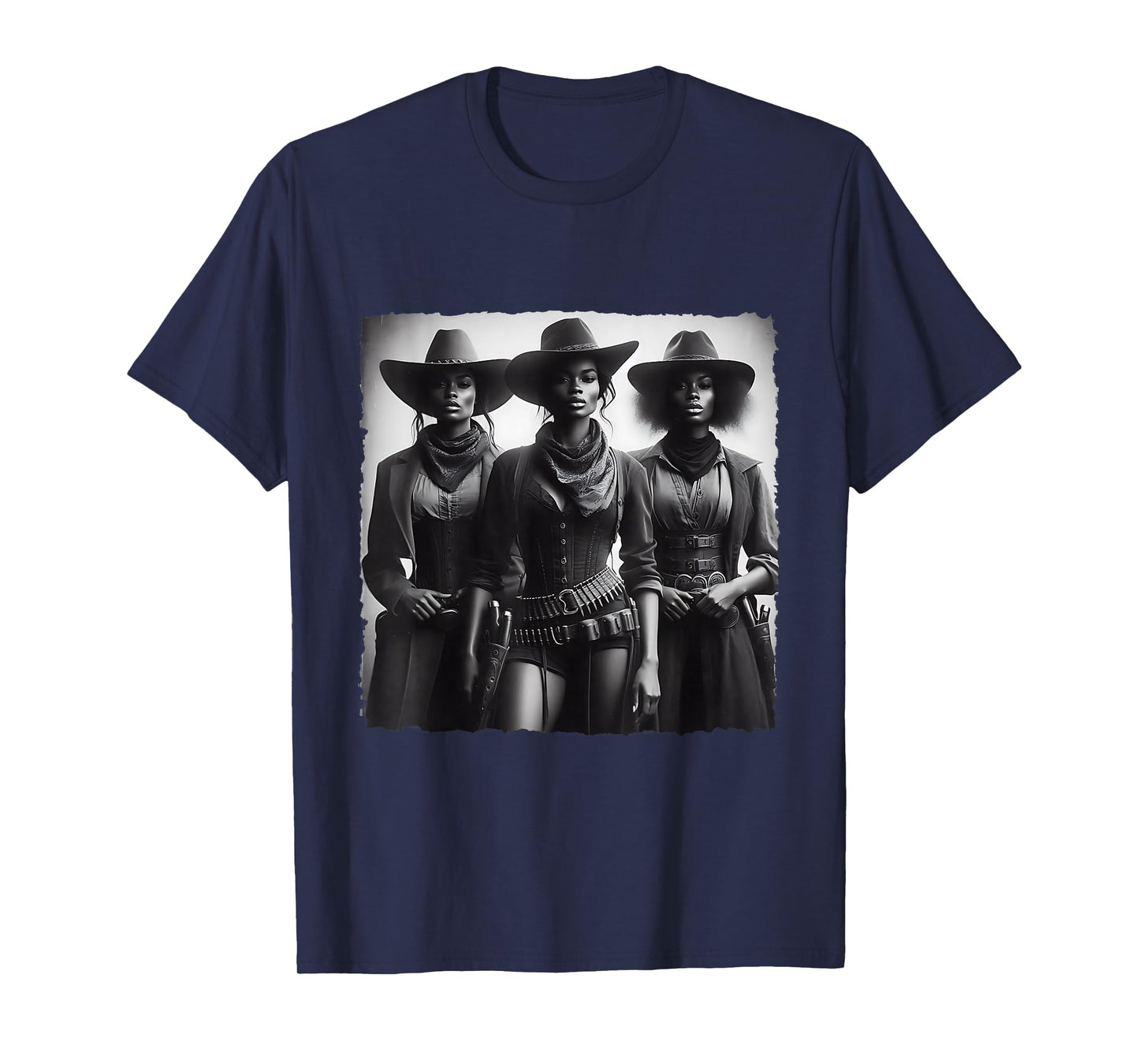 Melanin Cowgirls Black History African Cowgirl Swag T-Shirt