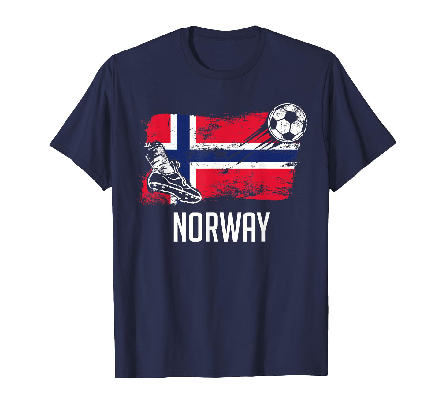 Norway Flag Jersey Norwegian Soccer Team Norwegian T-Shirt