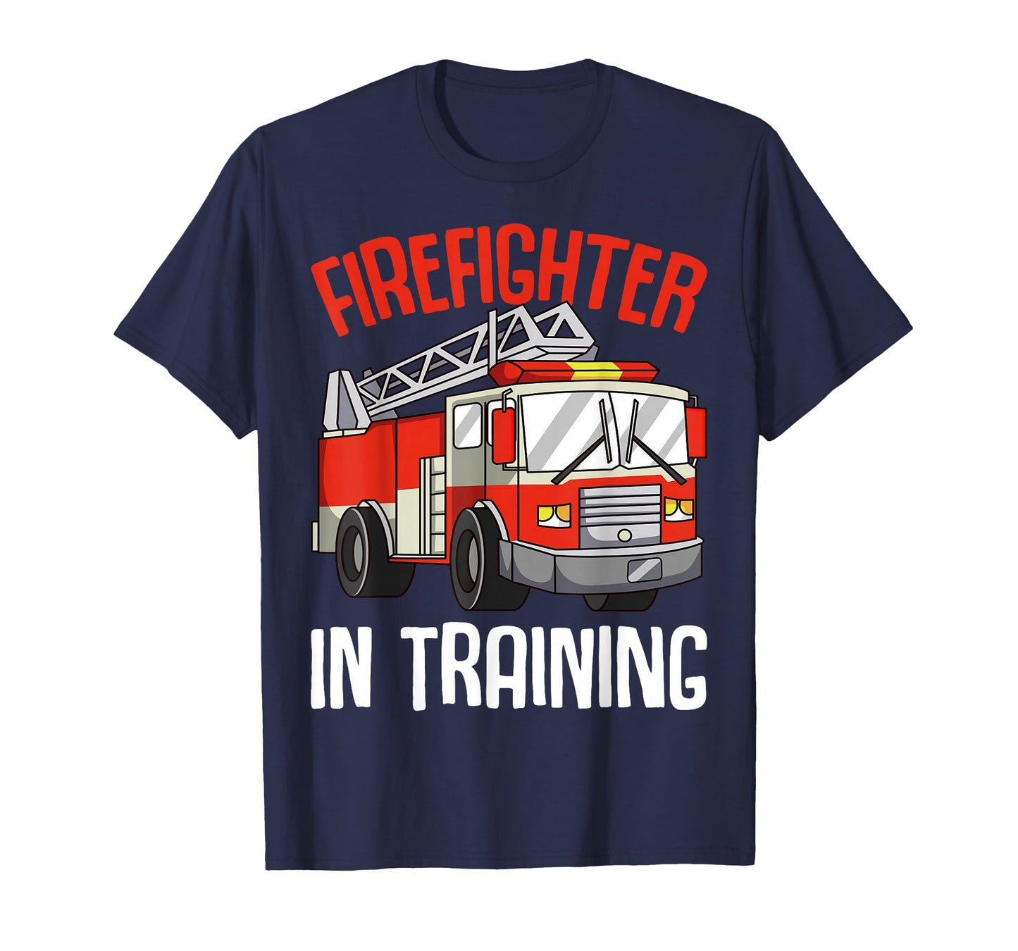 Firefighter in Training Fireman Firefighting Boys Kids T-Shirt