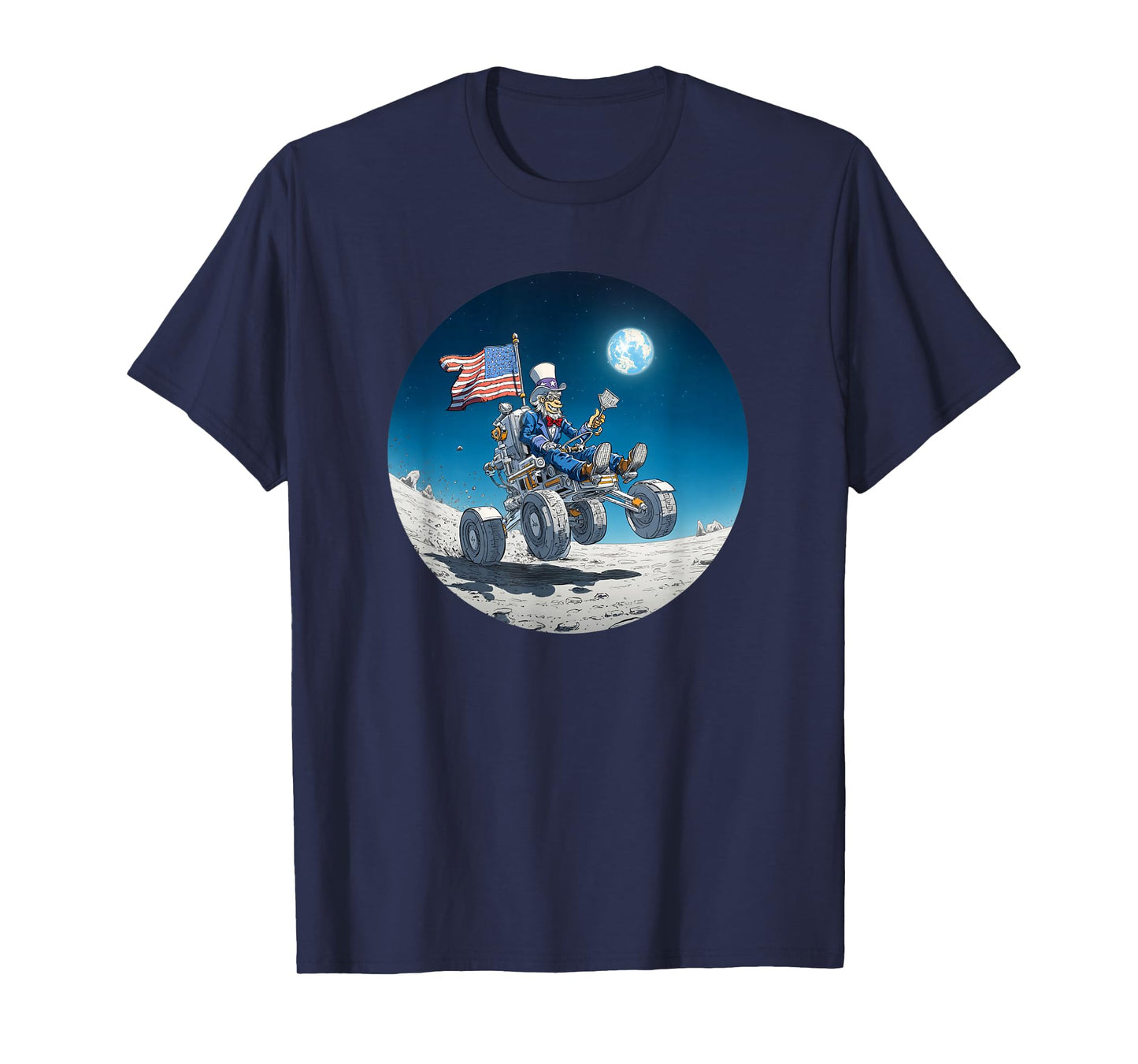 Pretty Moon Walker with Vehicle and Planet Earth T-Shirt