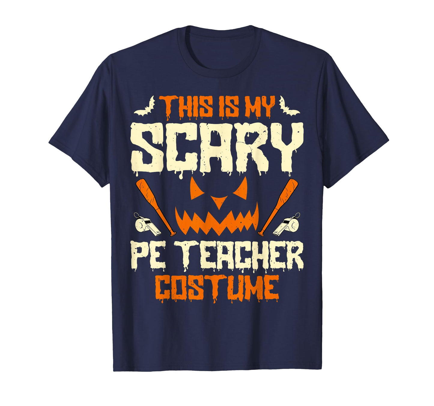 This is My Scary PE Teacher Costume Workout Halloween Spooky T-Shirt