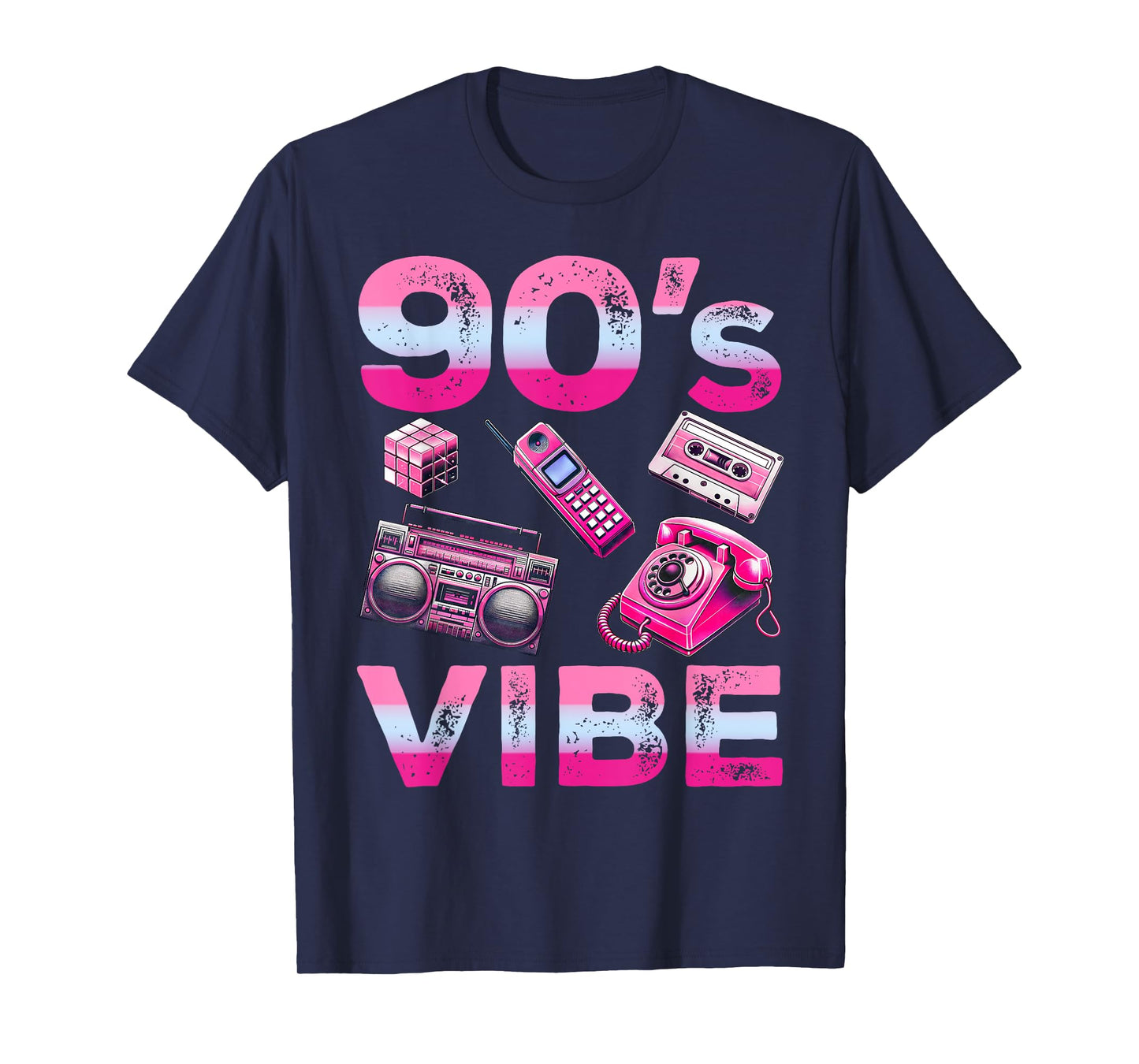 90s Vibe 1990s Vintage Style Nineties Retro Party T-Shirt