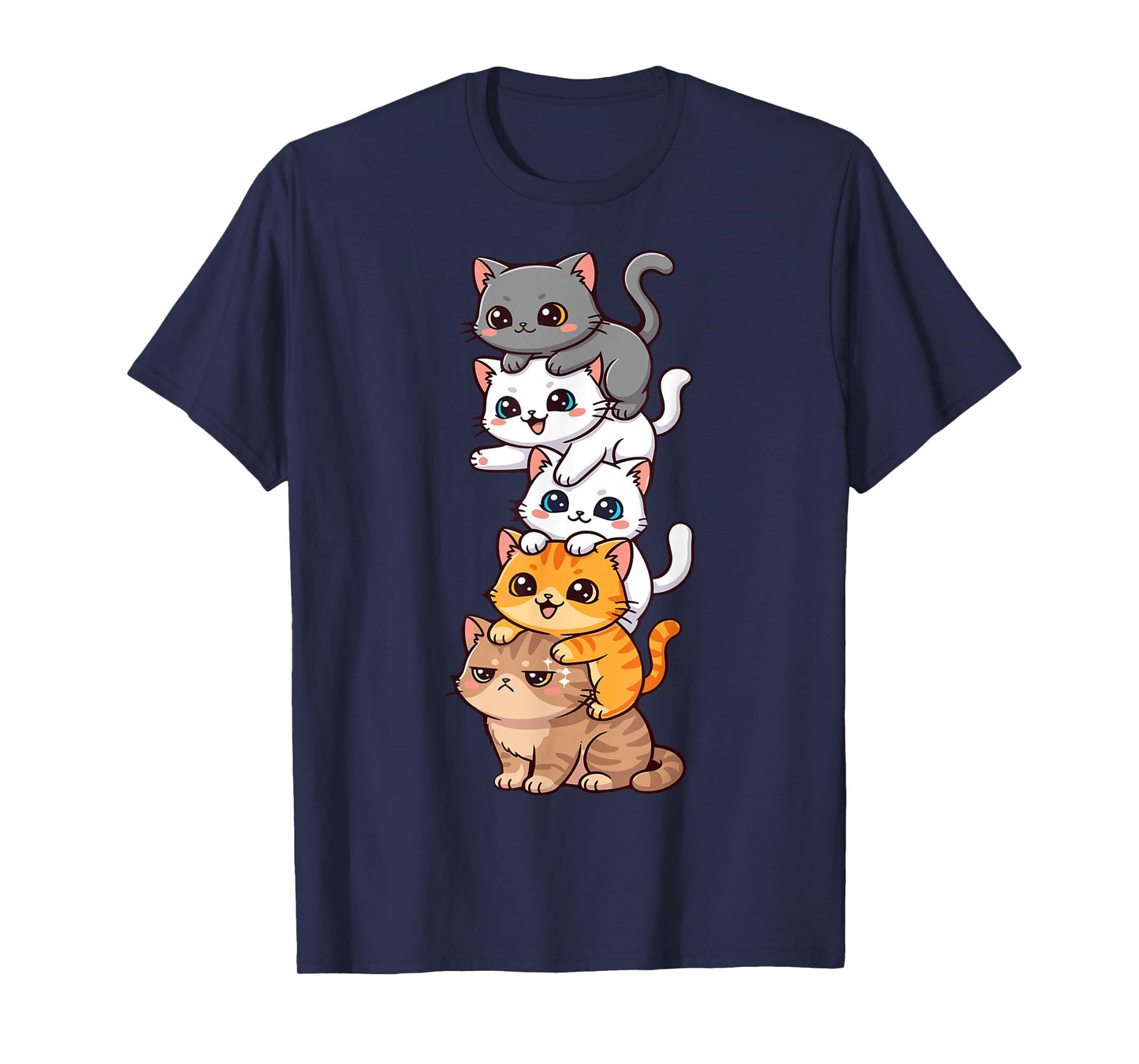 Cute Cats Funny Kawaii Kitty T-Shirt