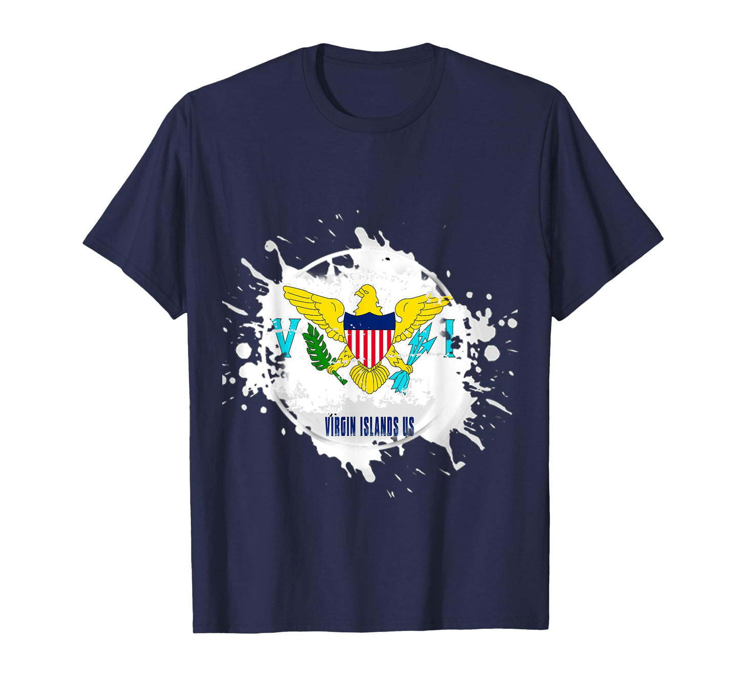 virgin islands us Splash T-Shirt