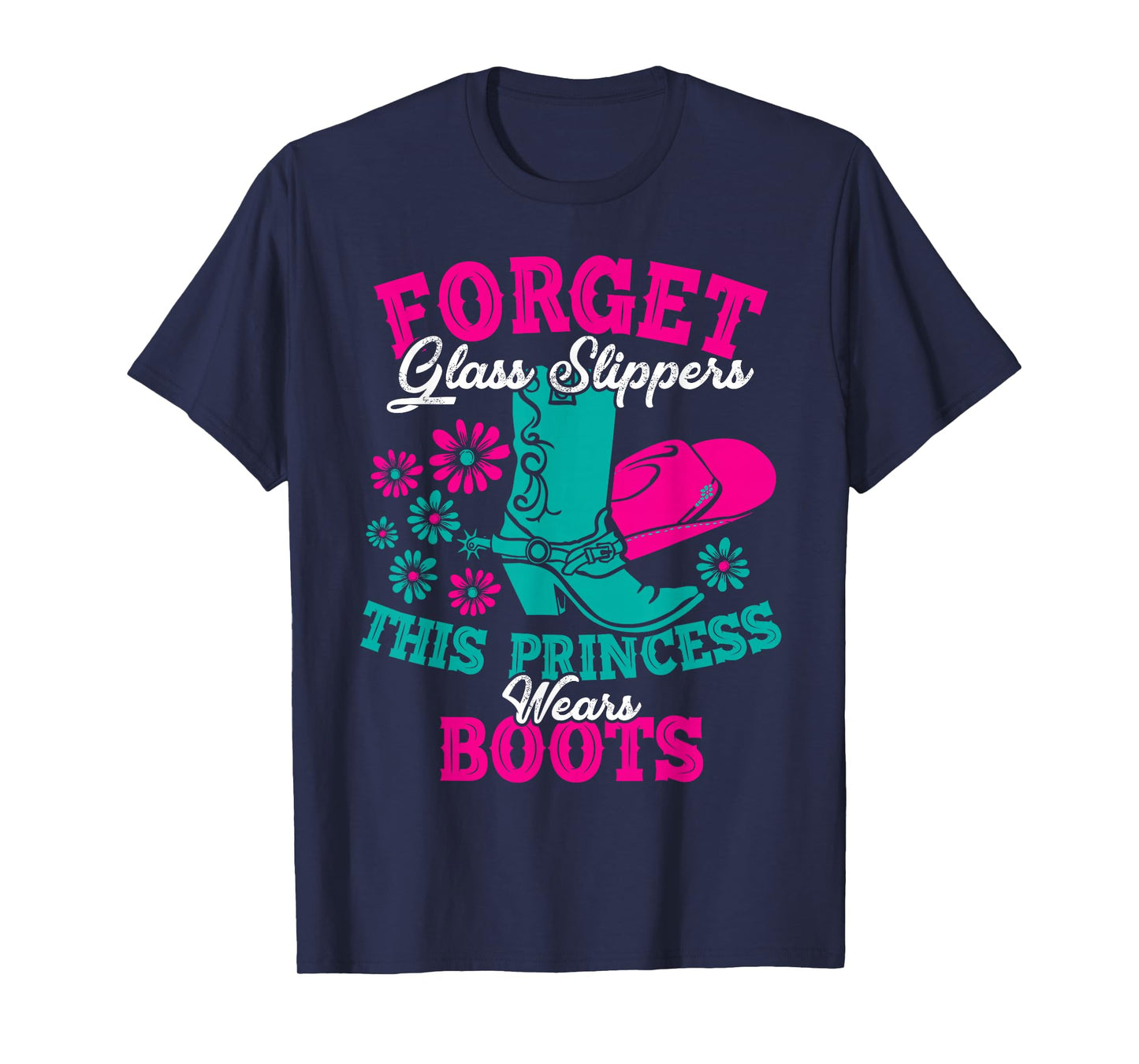Cowboy Boots Princess Texas Women's Gift Cowgirl T-Shirt