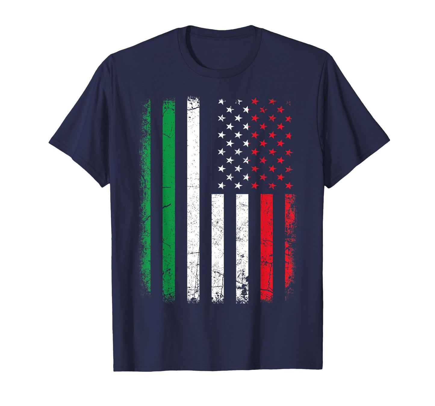 Italian American Flag Italy America Pride Heritage T-Shirt