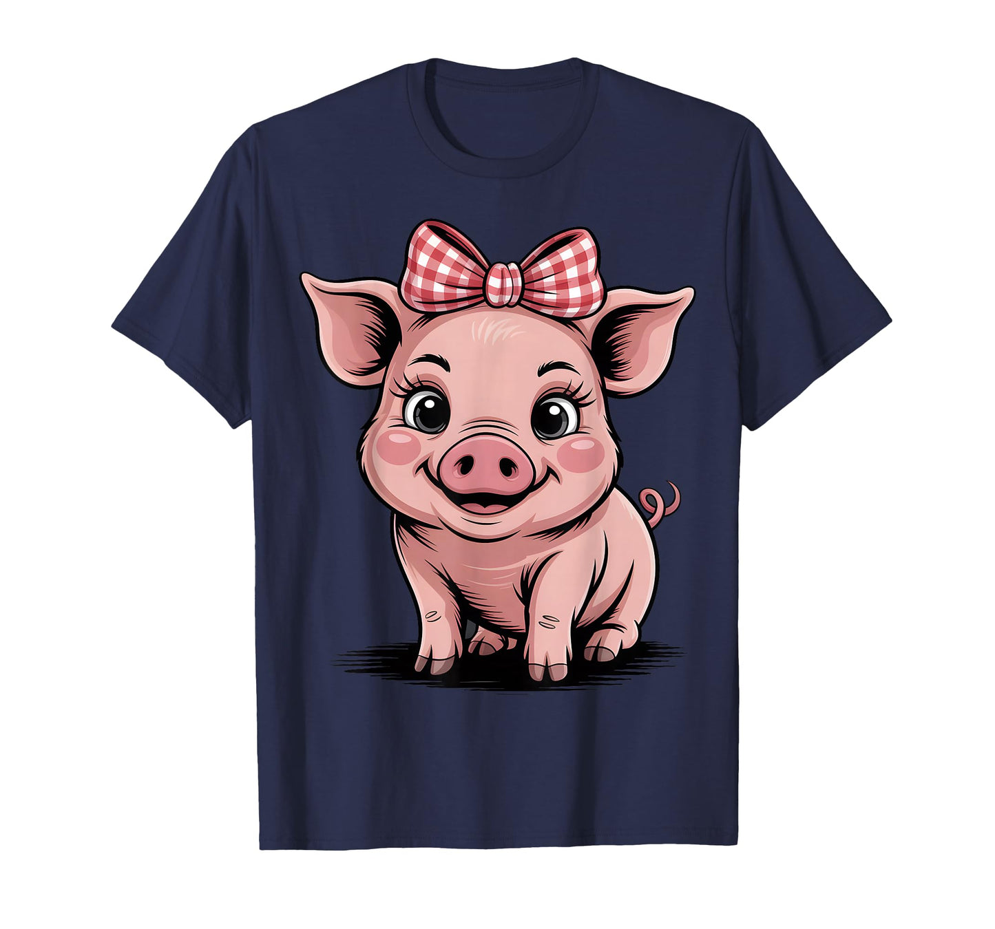 Cute Pink Pig T-Shirt