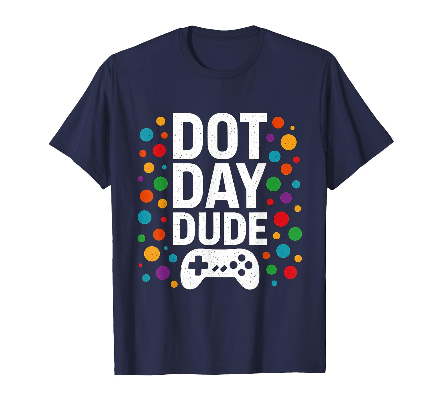 Dot Day Dude Colorful Kids Boys Toddler Polka Dots T-Shirt