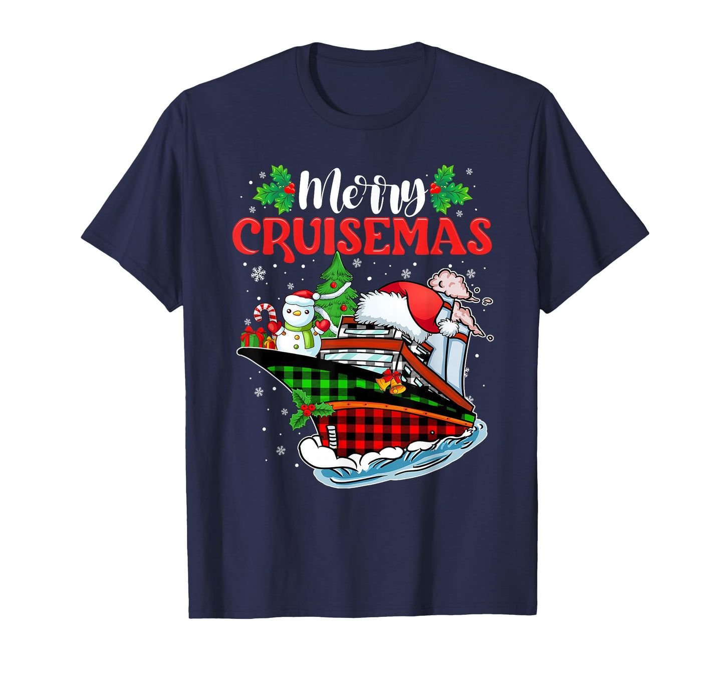 Merry Cruisemas 2025 Funny Cruise Squad Christmas 2025 T-Shirt