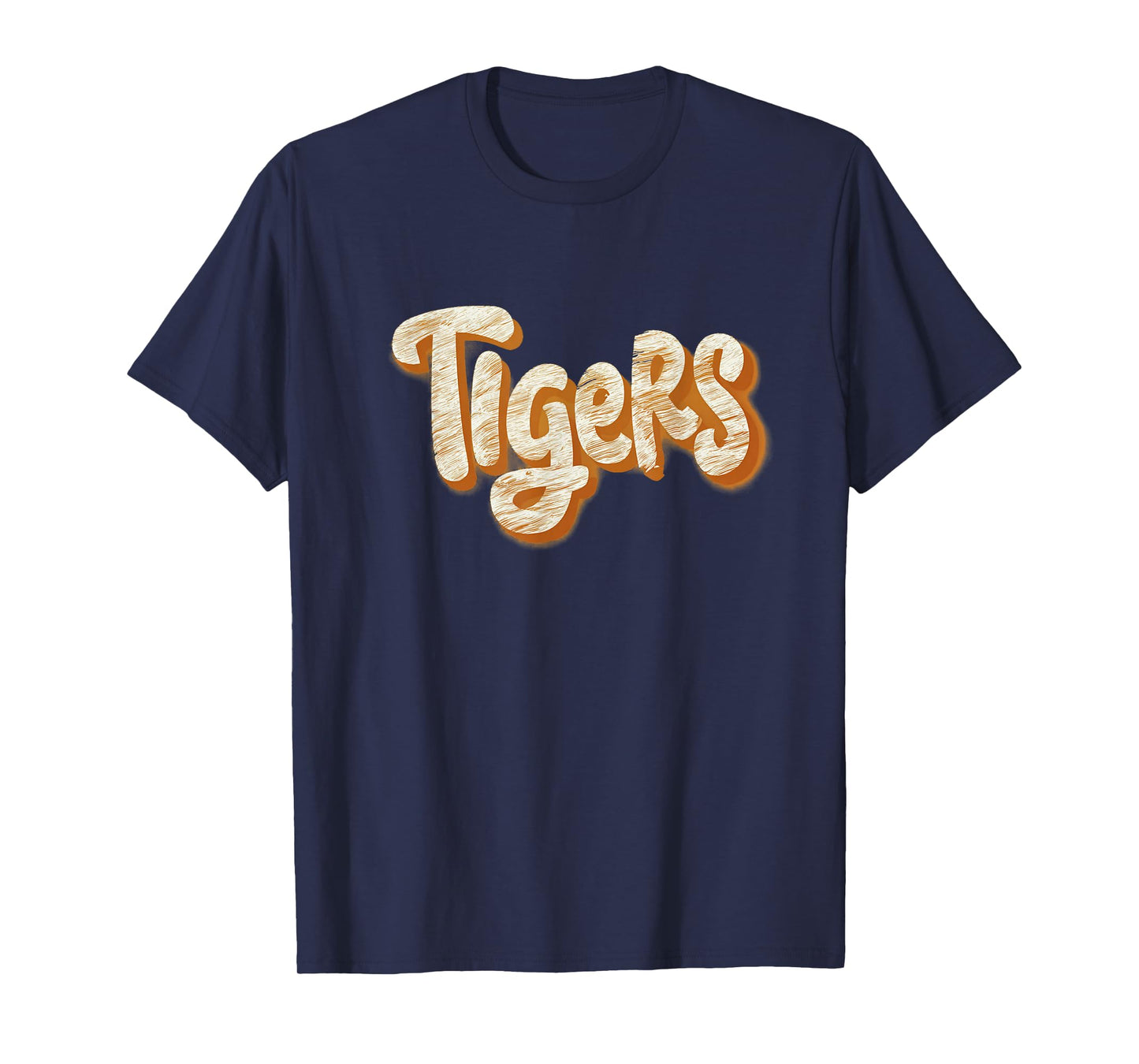 Amazing Tigers Speech Emblem for Boys and Girls T-Shirt
