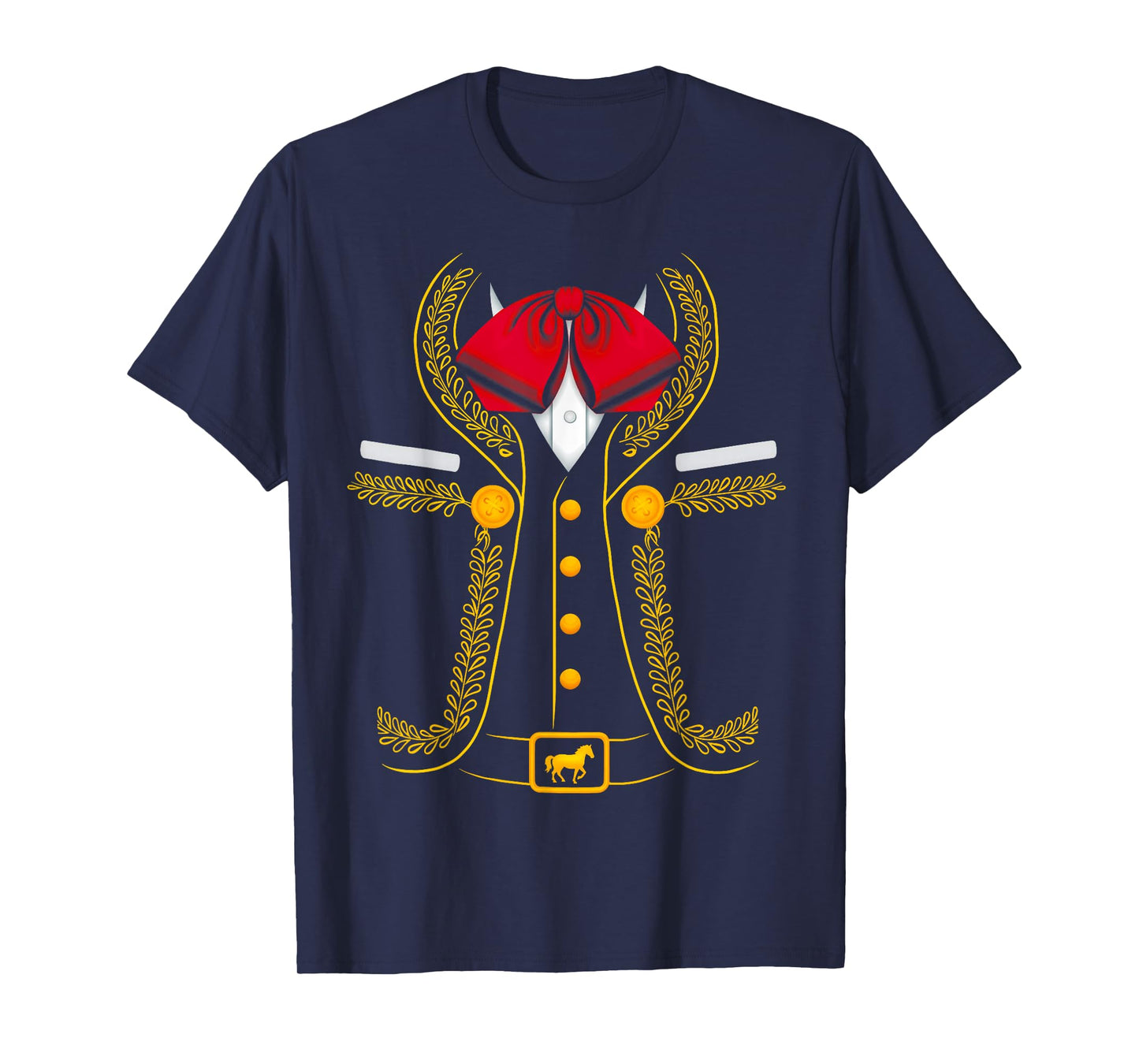 Mexican Mariachi Costume Funny Mexican Charro T-Shirt