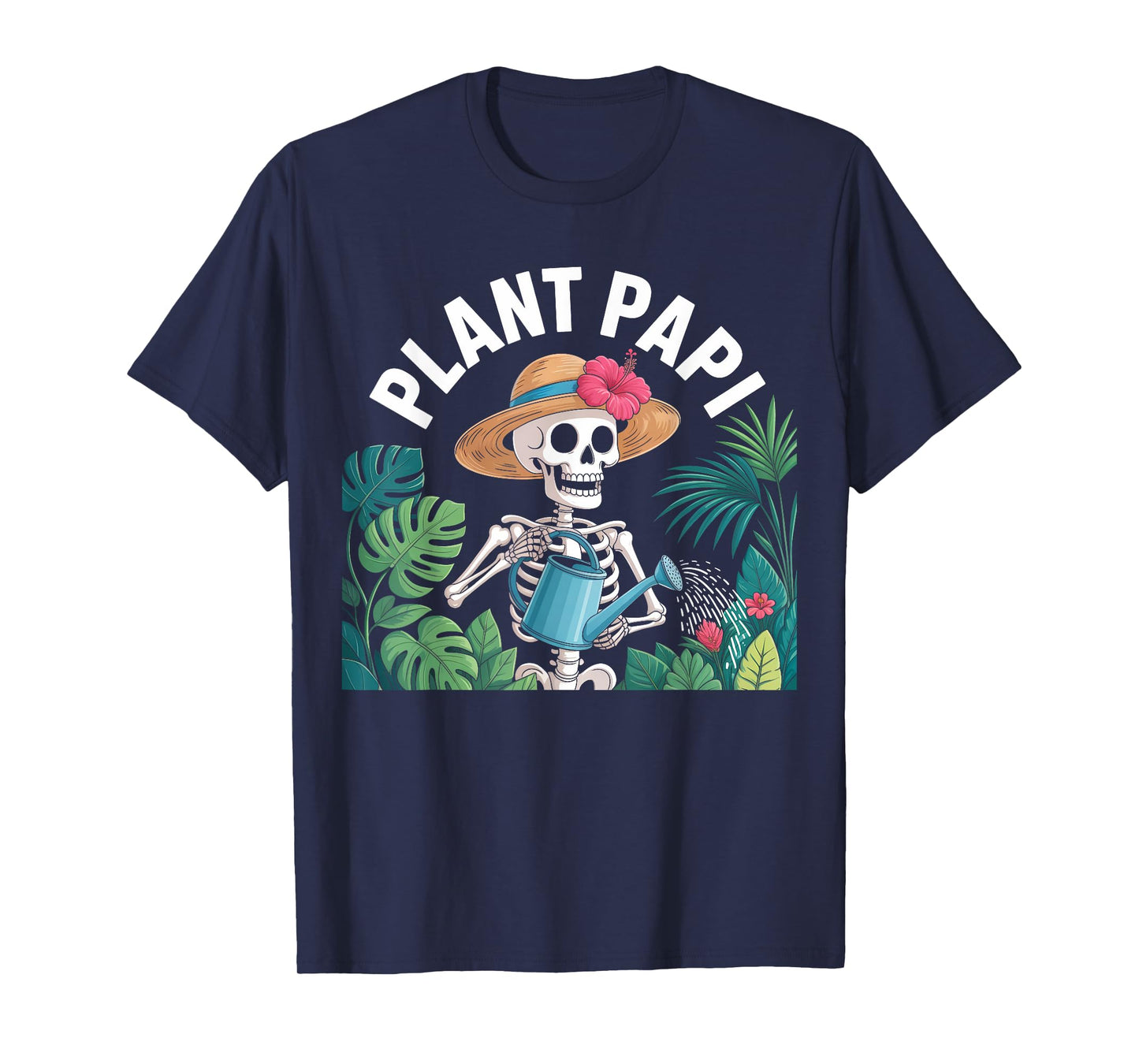Happy Halloween Plant Papi Daddy Gardener T-Shirt