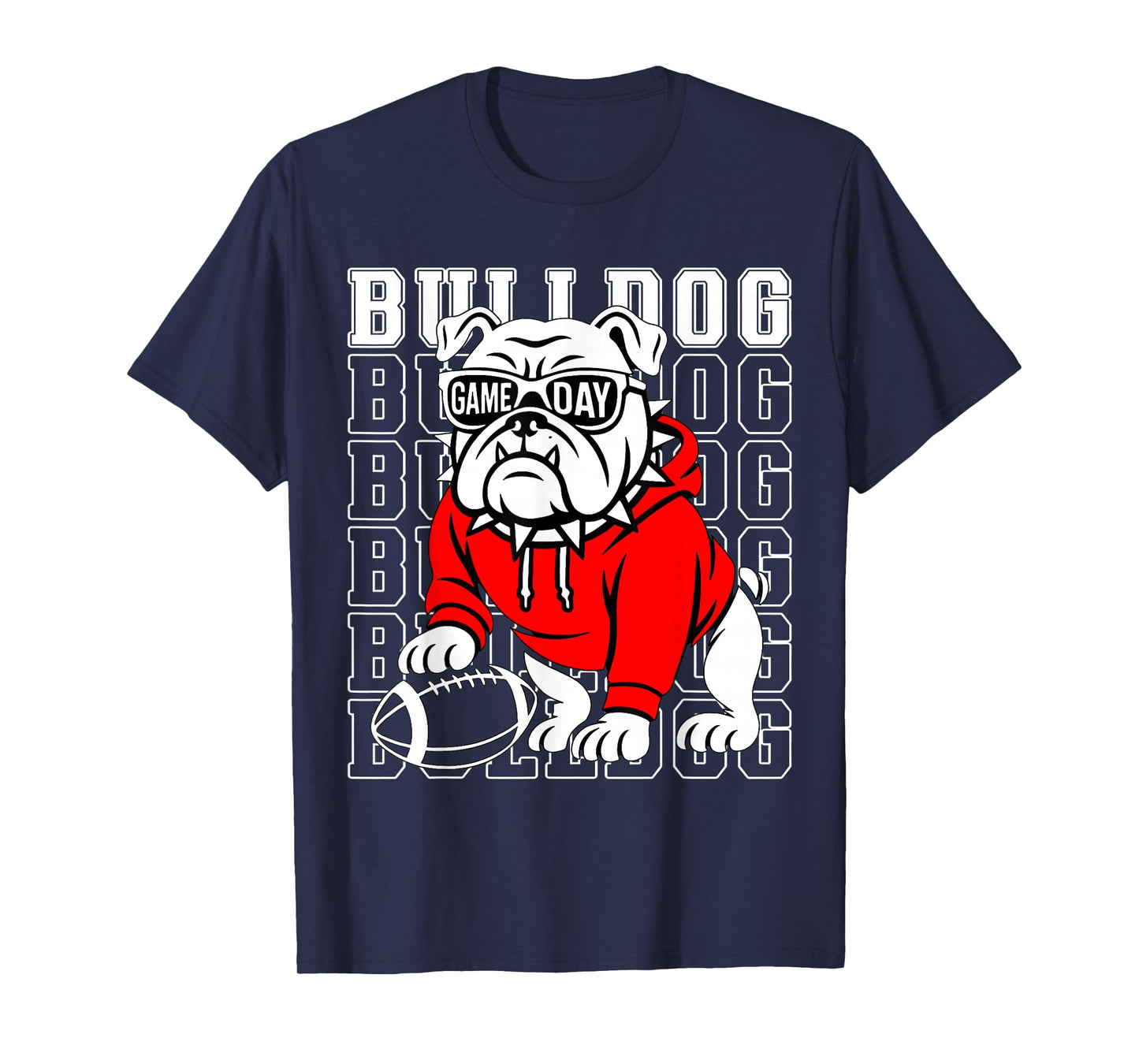 Bulldogs Graphic Go Dawg Men Women Kid Boy Girl T-Shirt
