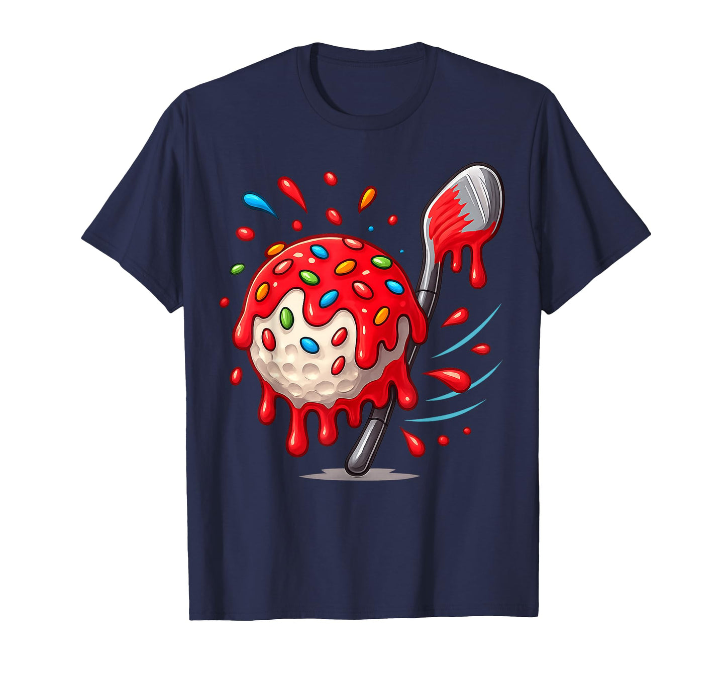 Golf Drip Team for Boys Ice Cream Cool T-Shirt