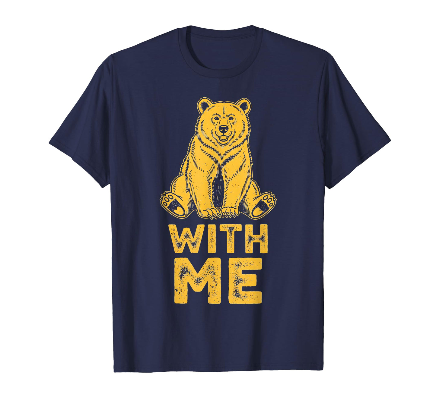 Super Cute Bear Bear with Me Vintage Tops Vintage Tees T-Shirt