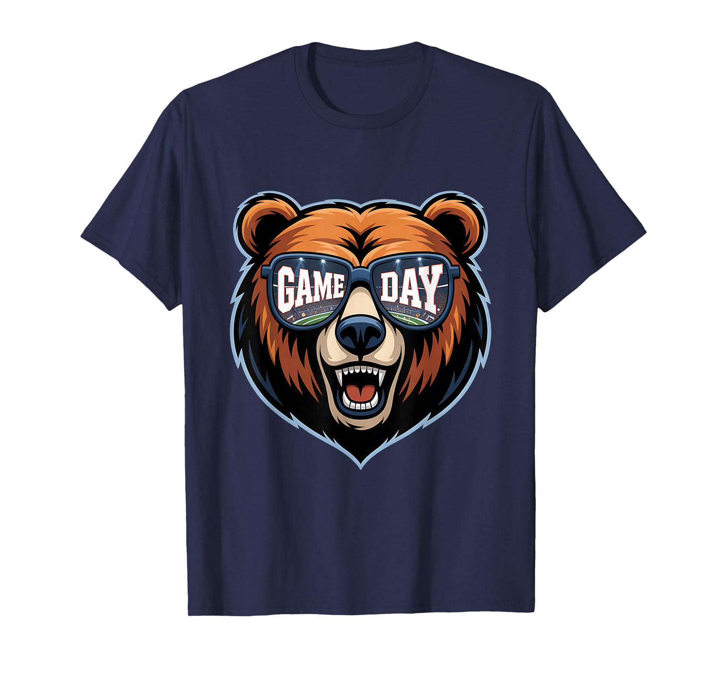 Game Day Bear Football Sports Fan T-Shirt