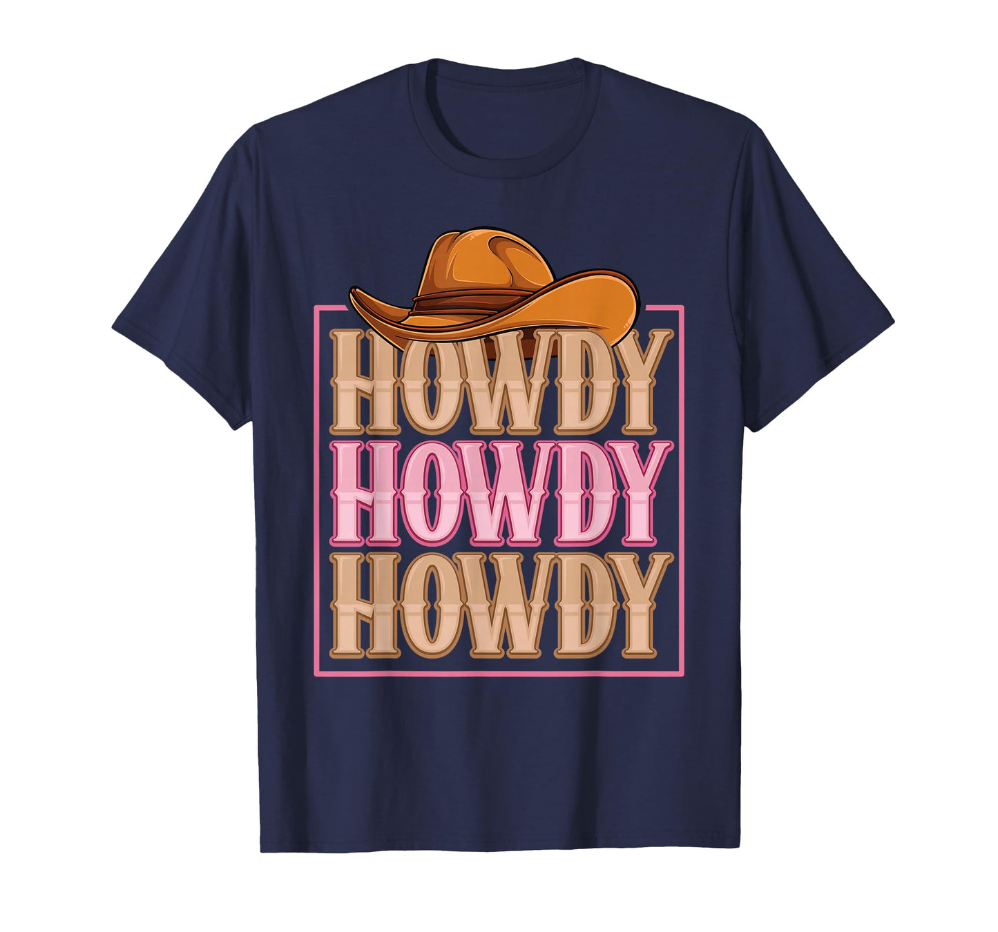 Howdy Cowgirl Western Country Rodeo Southern For Women Girls T-Shirt