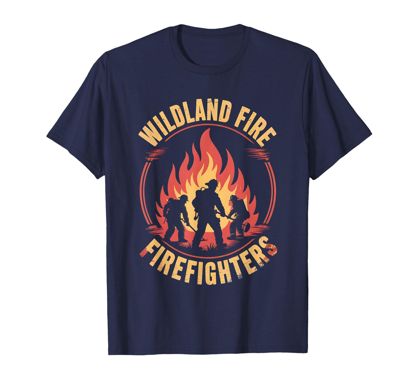 Wildland Fire Firefighters Crew Wildland Firefighter T-Shirt