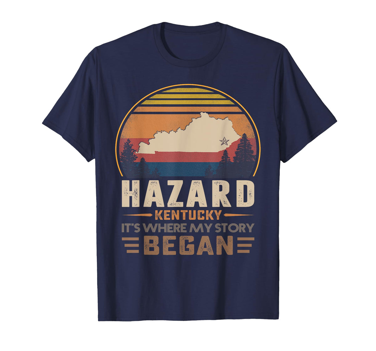 Hazard Kentucky Where My Story Began T-Shirt